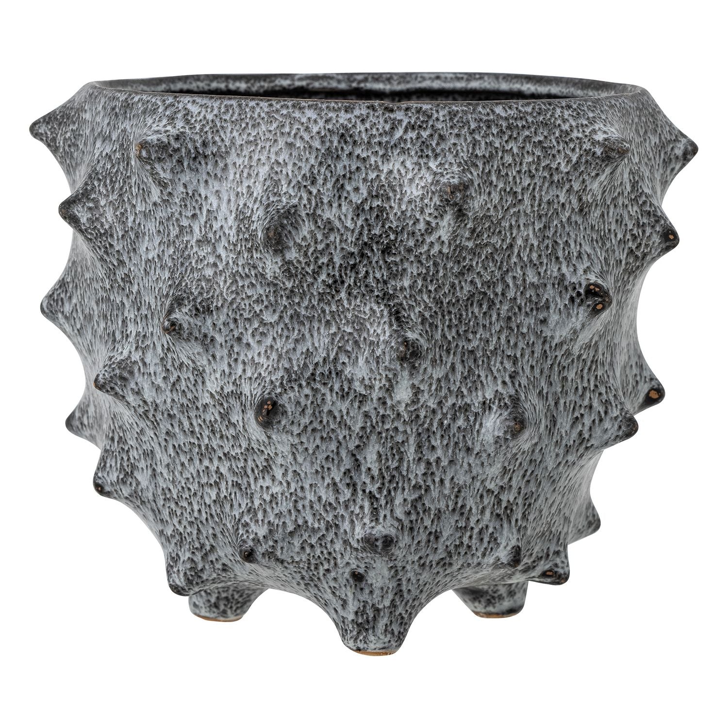 Ademir Stoneware Flowerpot - Blue
