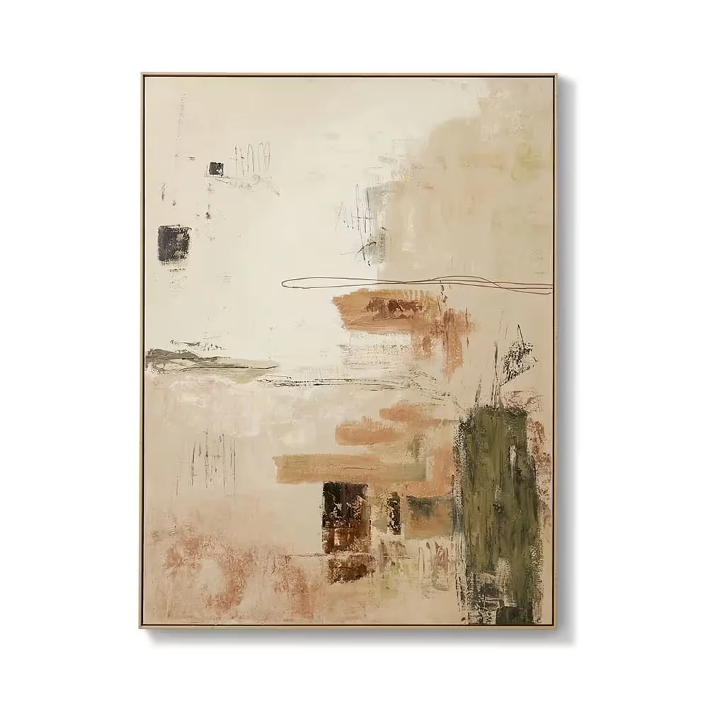 Akiko Handpainted Wall Art
