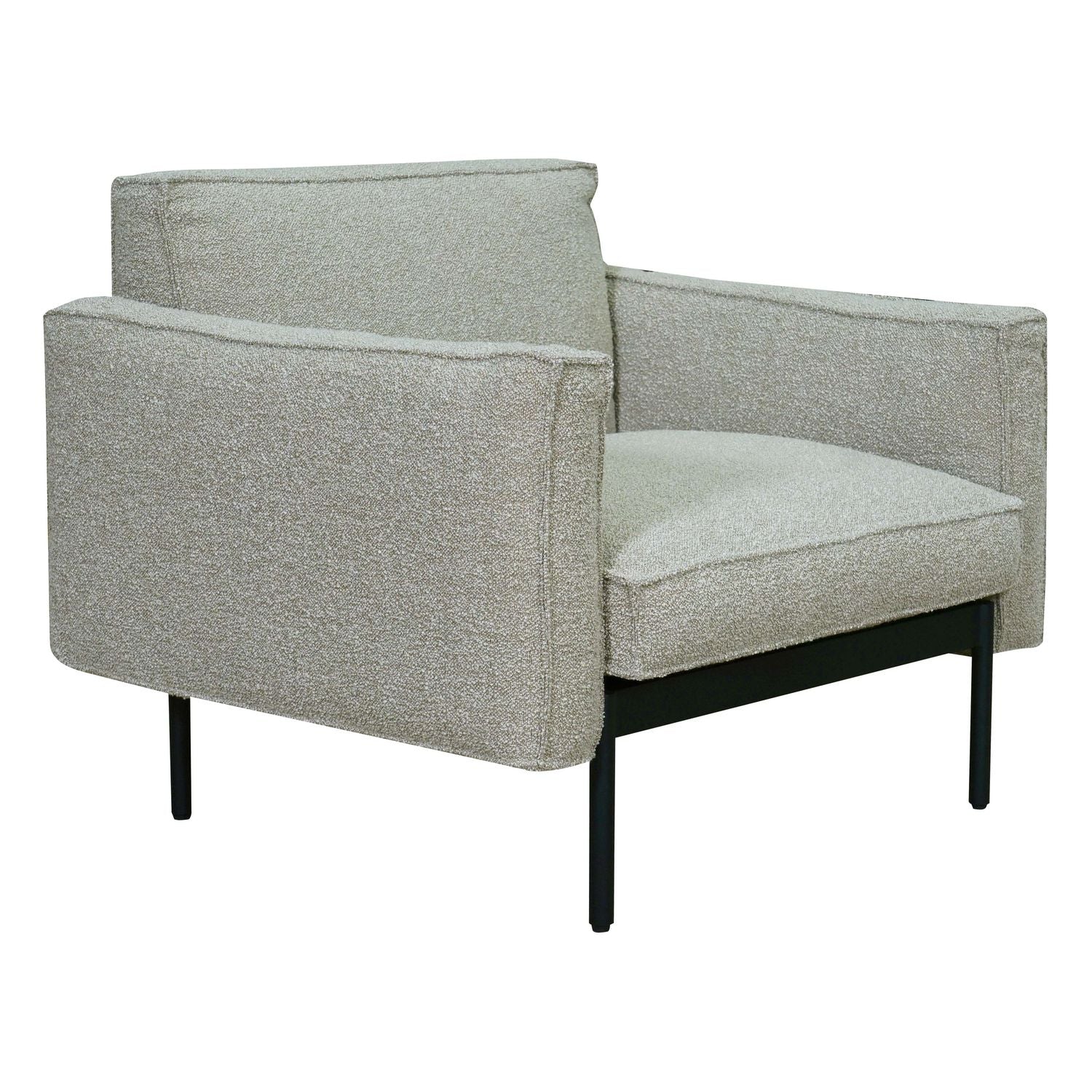 Attendant Lounge Chair - Fawn-Fleece 0015 - Floor Stock - Image 2
