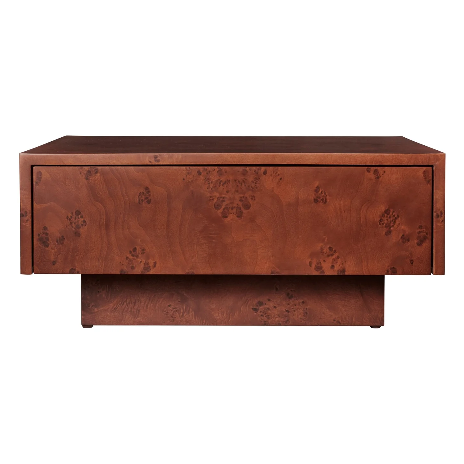 Burl Storage Coffee Table - Image 3