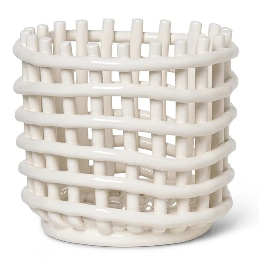 Ceramic Small Basket