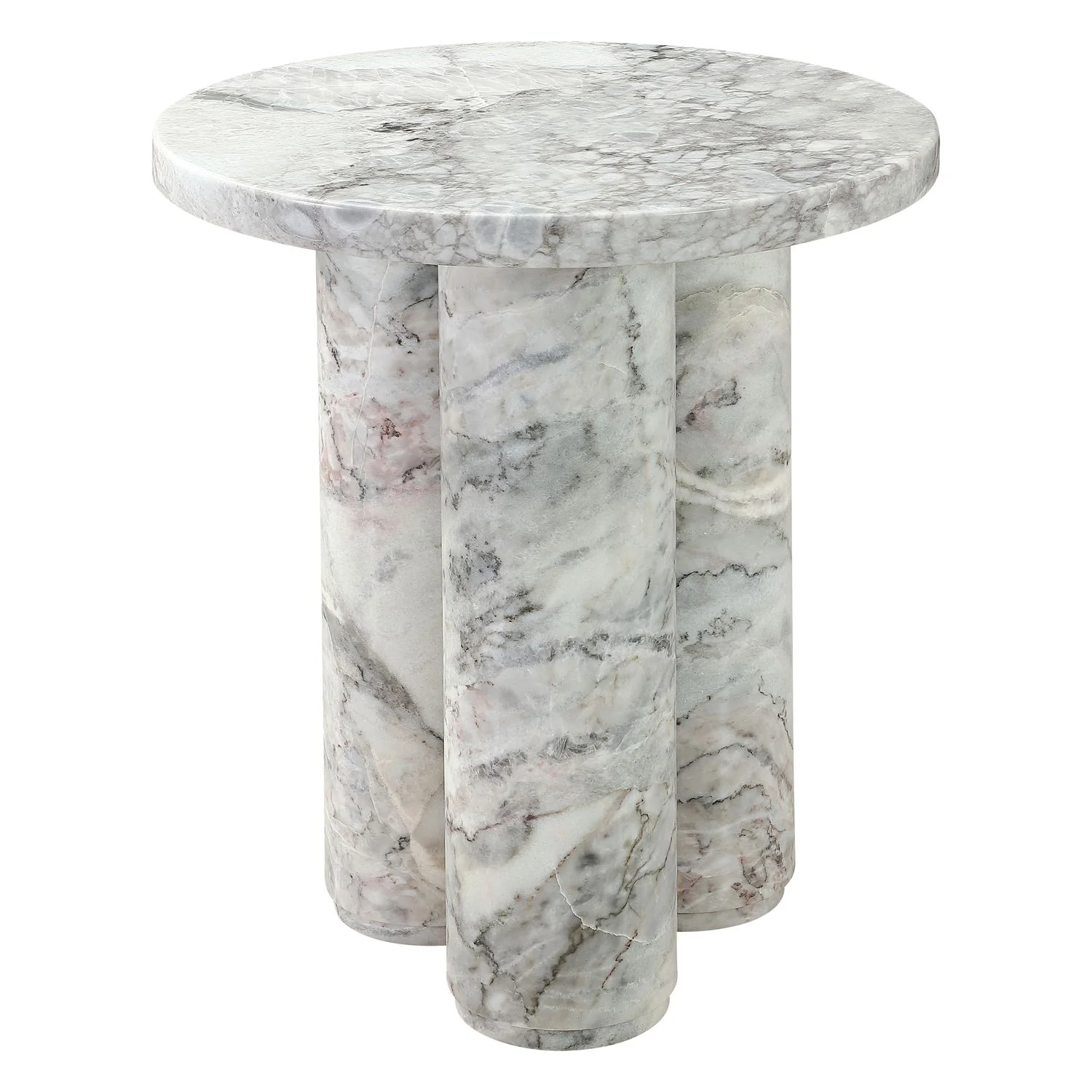 Chloe Side Table - Grey - Floor Stock