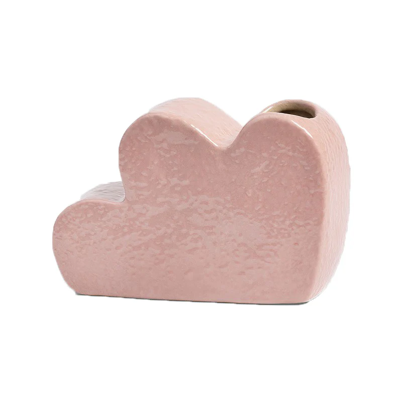 Clay Vase - Pink