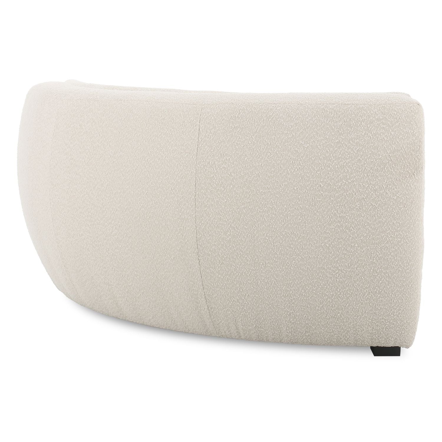 Clement Round Corner - Cream Boucle - Floor Stock - Image 4