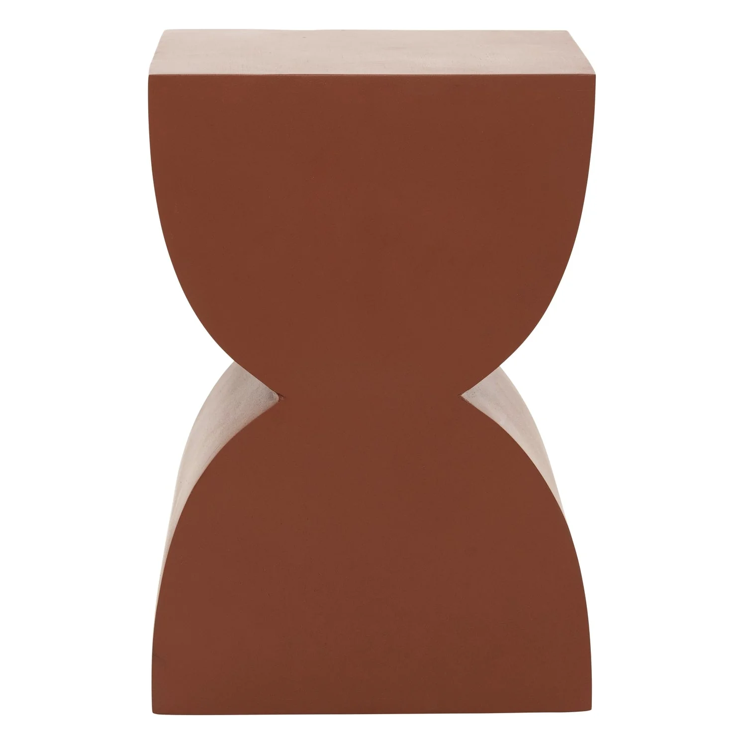 Corvo Wood Rustic Side Table - Brown - Brown - Floor Stock