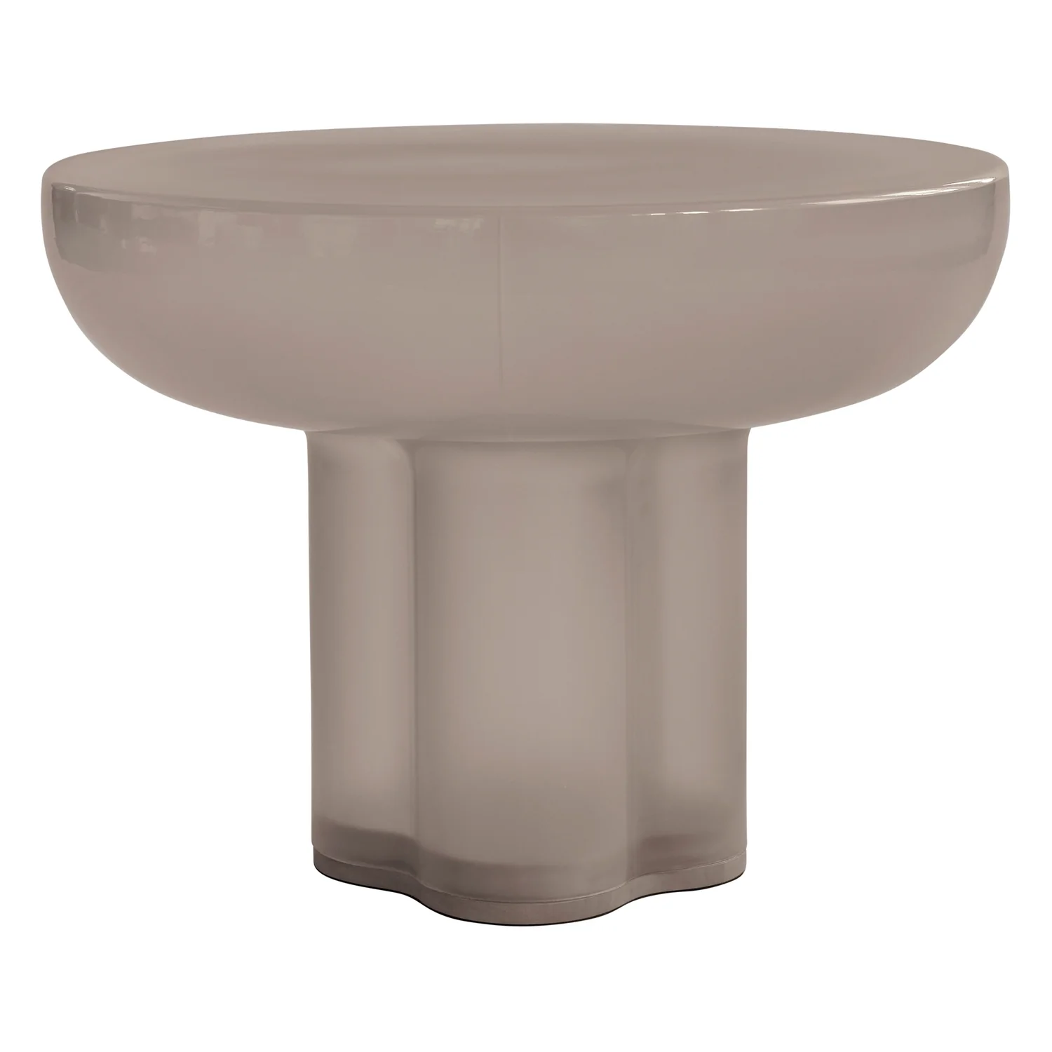 Crown Glass Low Side Table