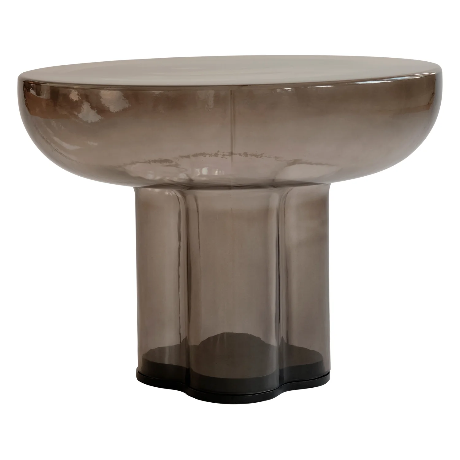 Crown Glass Low Side Table - Image 2