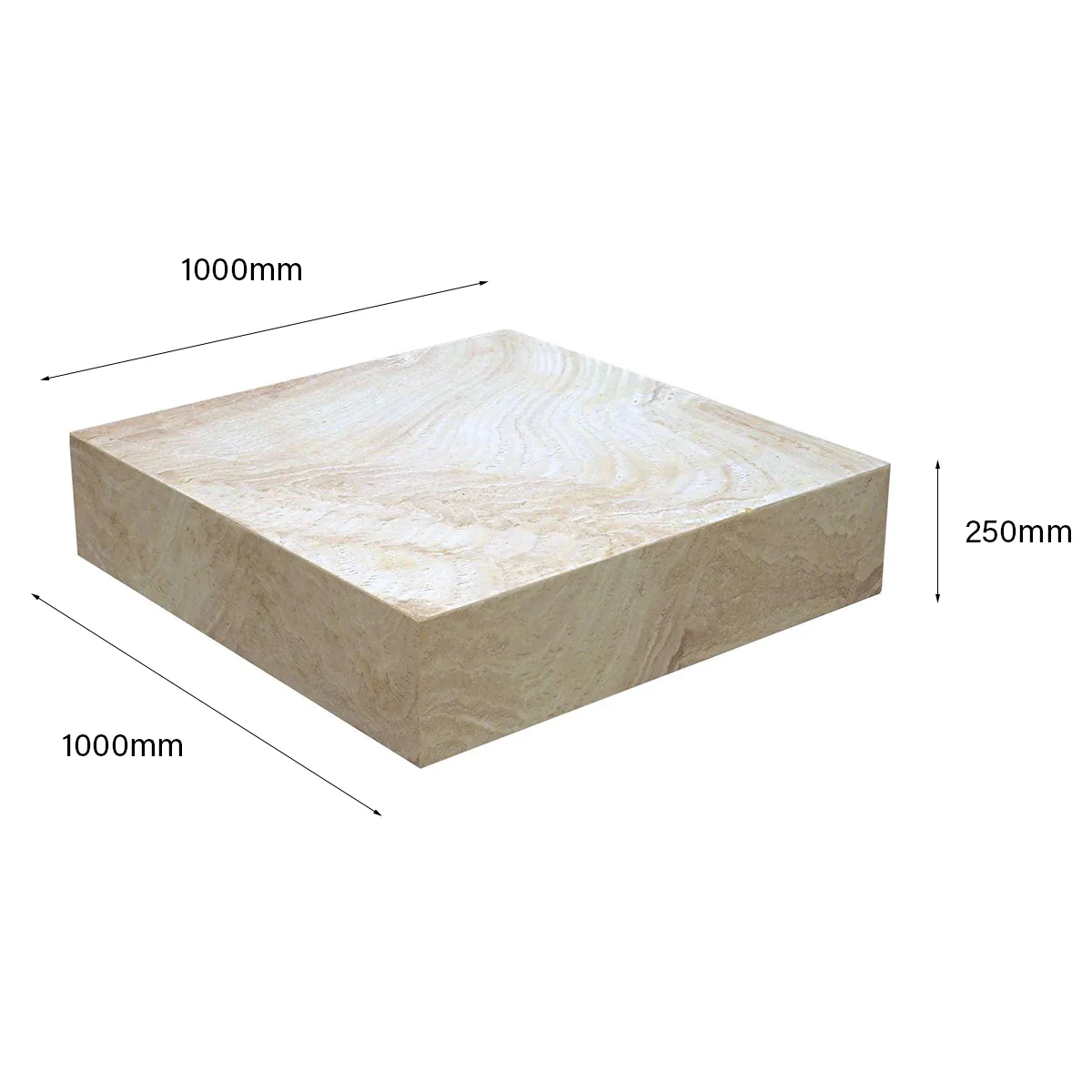 Cube Square Coffee Table - Image 7