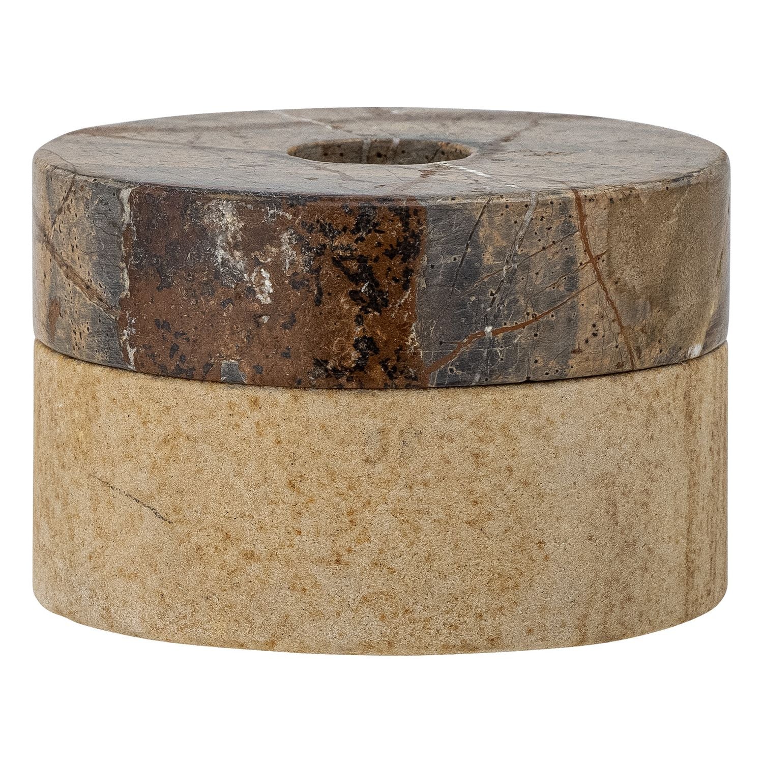 Dalin Sandstone Candlestick/Votive - Brown - Image 4
