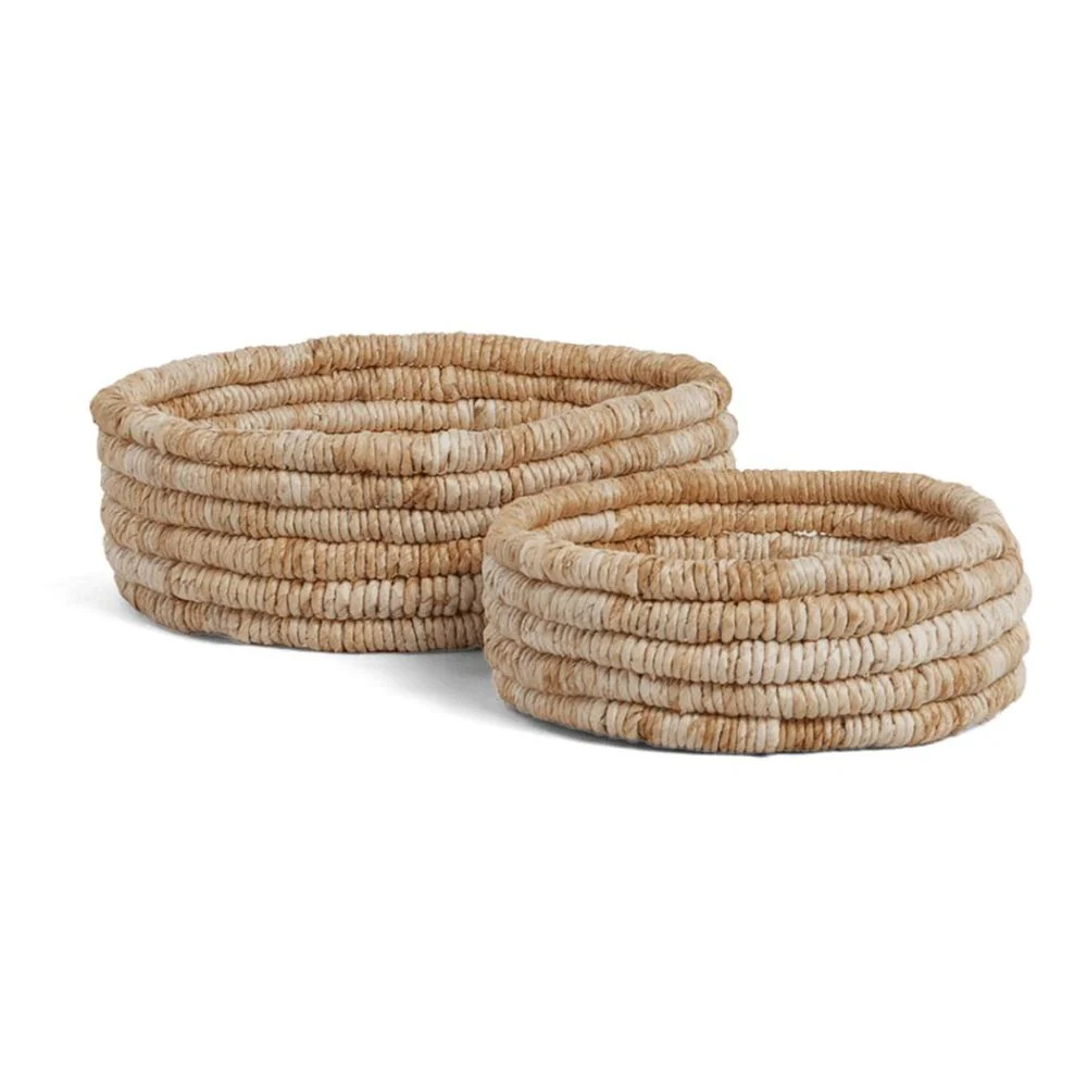 dBodhi Caterpillar Ambang Low Basket - Set of 2