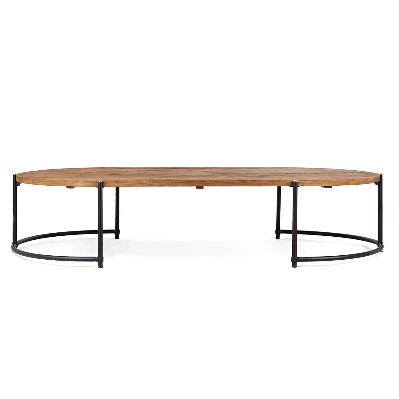 dBodhi Coco Oval Coffee Table - Oval Legs - 1430mm - Teak - Floor Stock