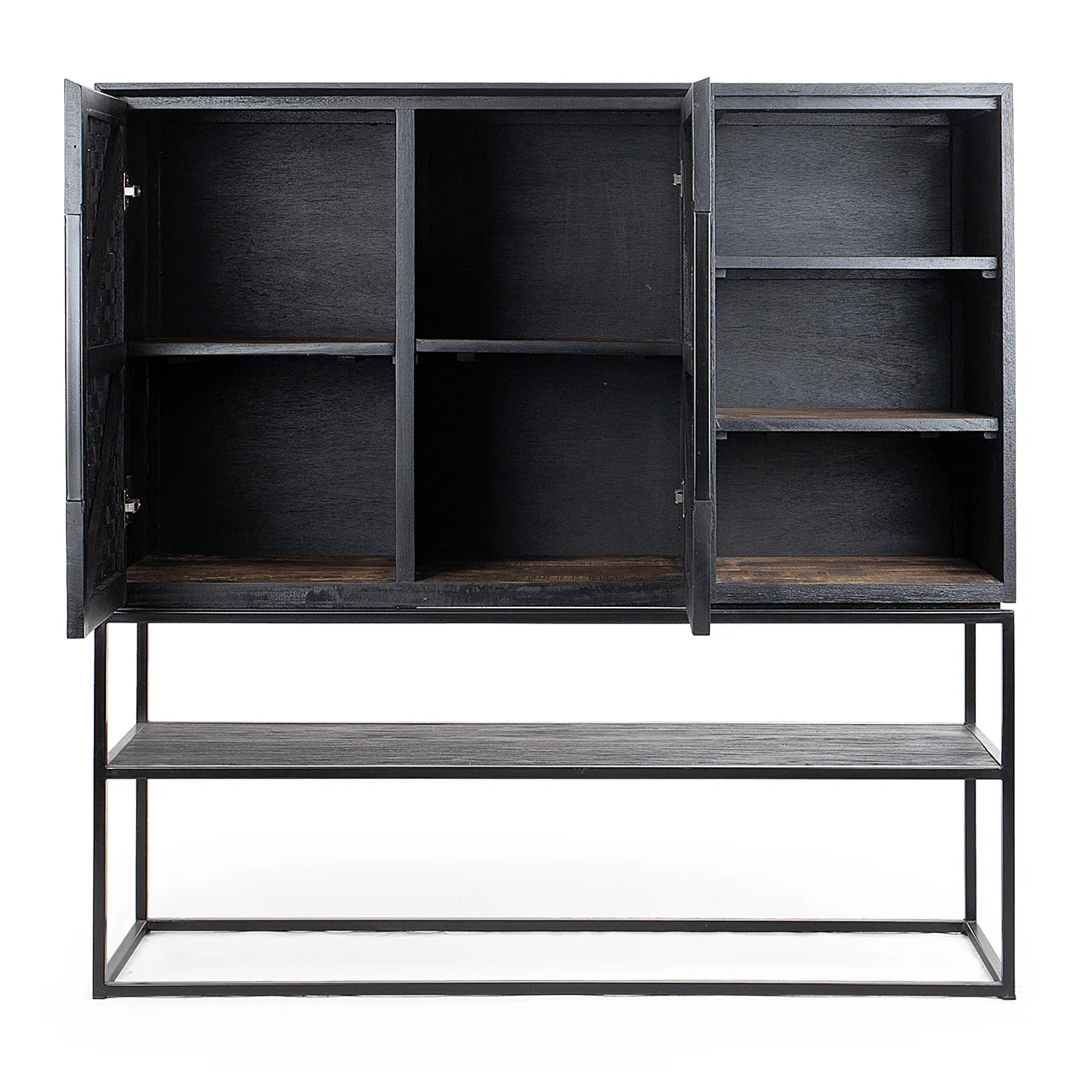 dBodhi Karma Cabinet - 2 Doors/3 Shelves/1 Open Rack - Image 4