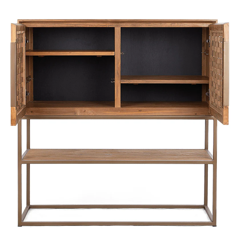dBodhi Karma High Dresser - 2 Doors/1 Open Rack - Image 2