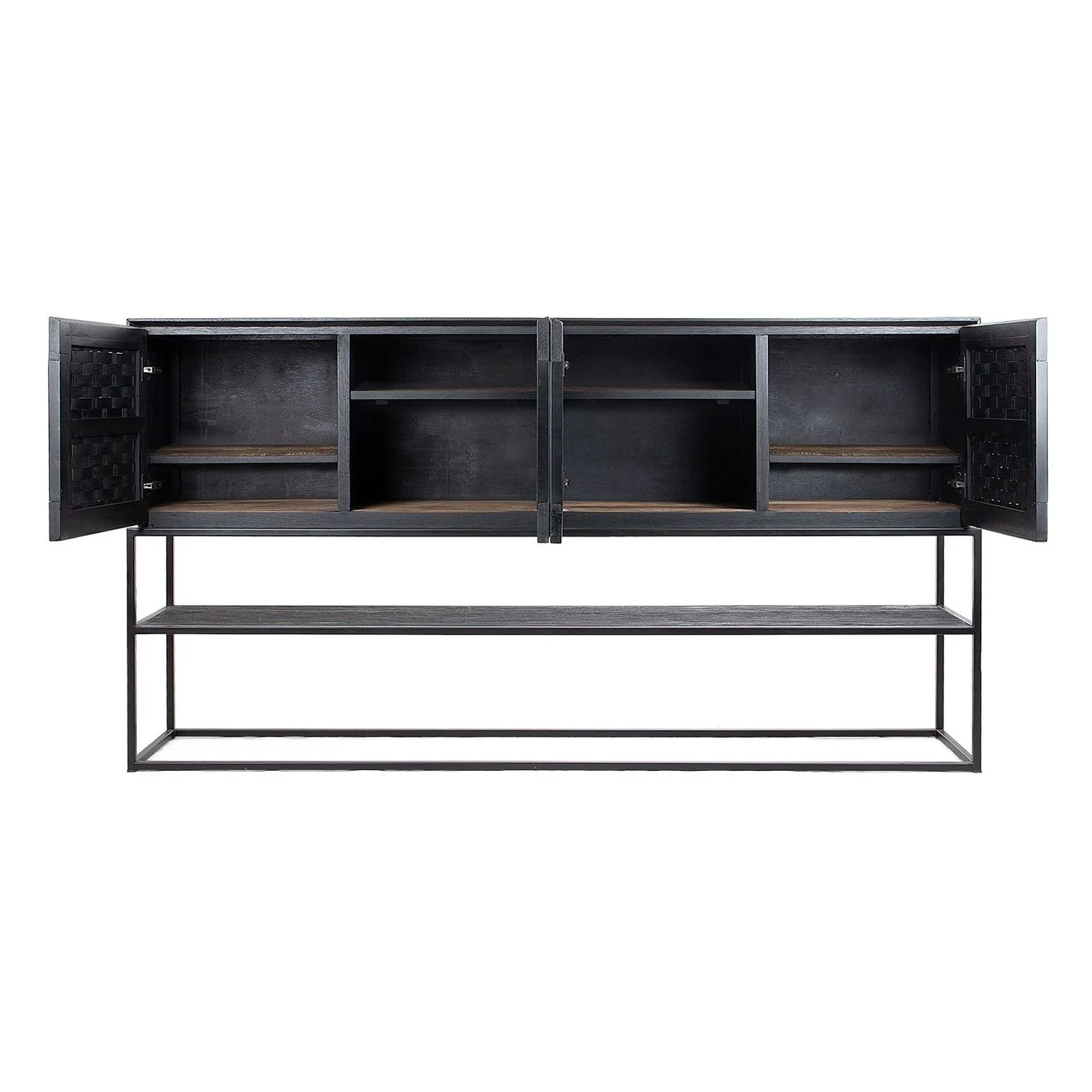 dBodhi Karma High Dresser - 4 Doors/1 Open Rack - Image 4