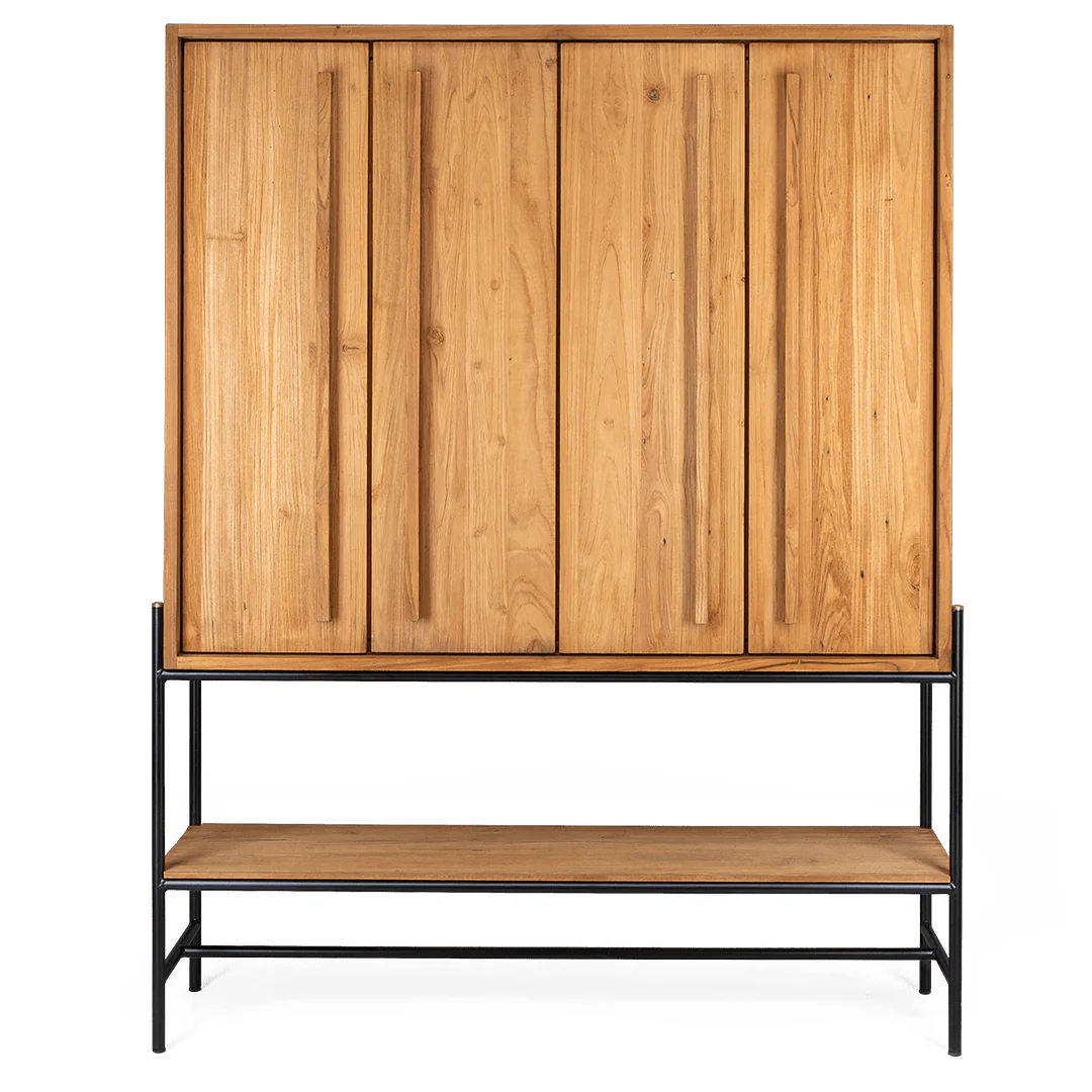 dBodhi Outline Cabinet - 4 Doors/1 Open Rack