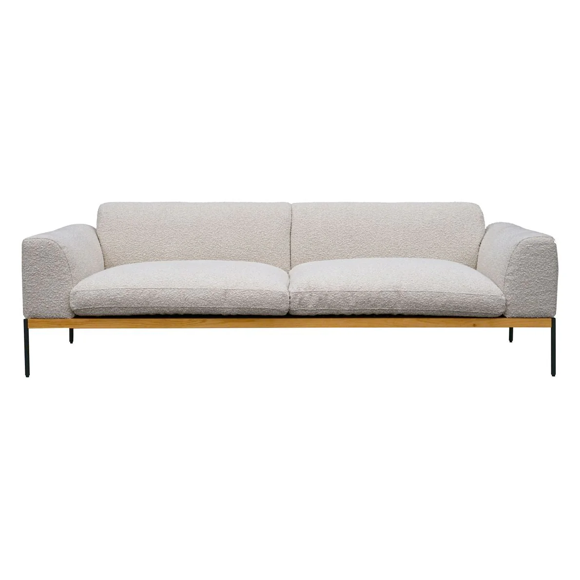 Department 3 Seater Sofa - Milk-Bigello 0002 - Floor Stock