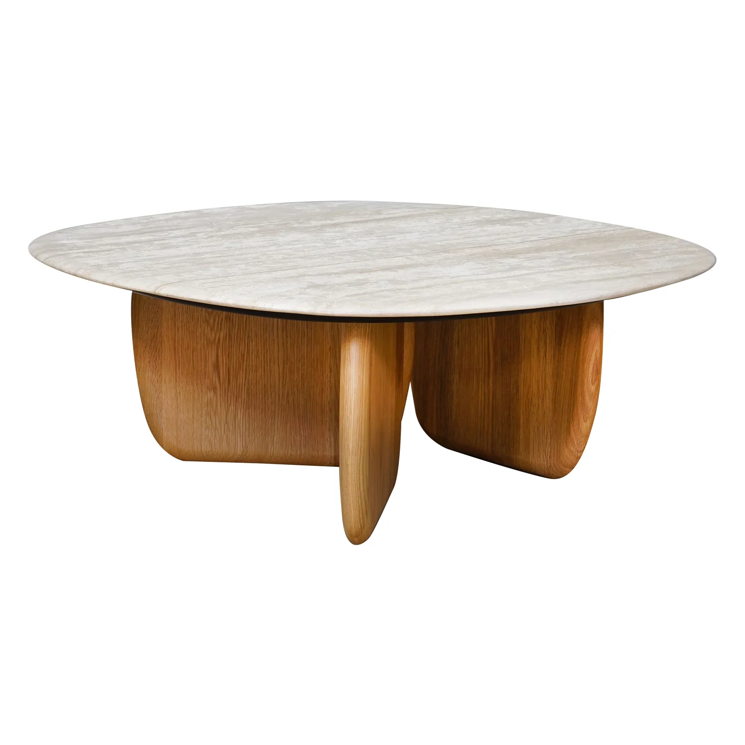 Eden Travertine Coffee Table - Image 4