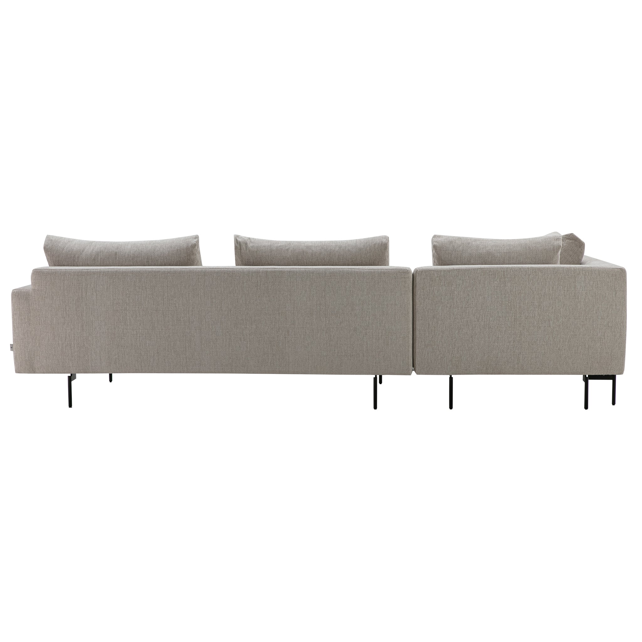 Edge V2 L Shape Sofa with Black Legs - Image 15