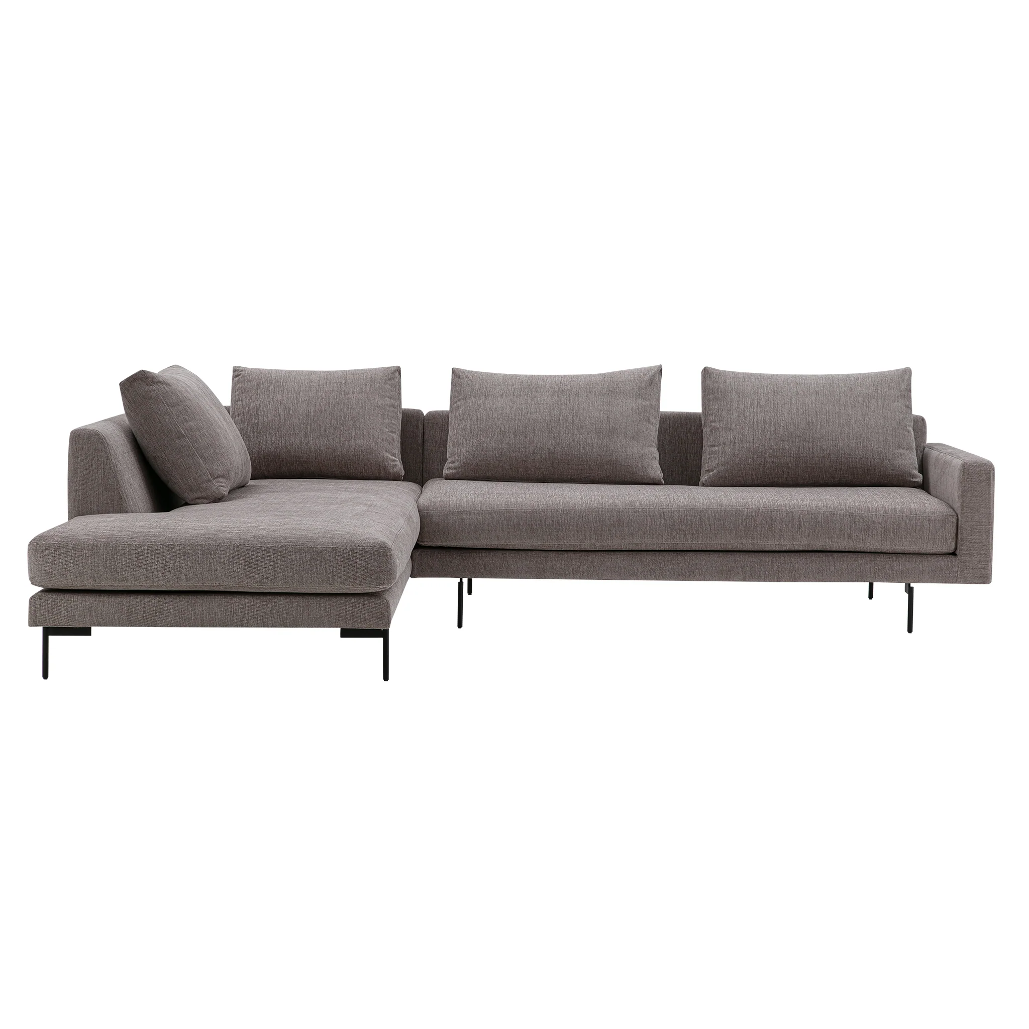 Edge V2 L Shape Sofa with Black Legs - Image 16