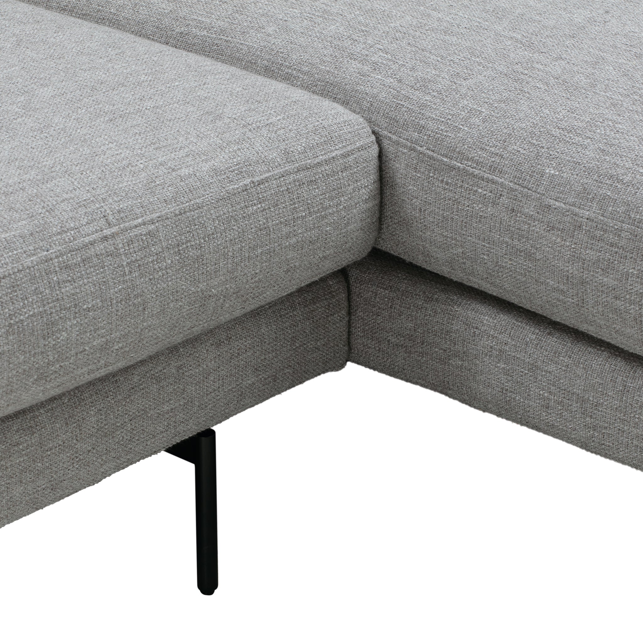 Edge V2 L Shape Sofa with Black Legs - Image 20