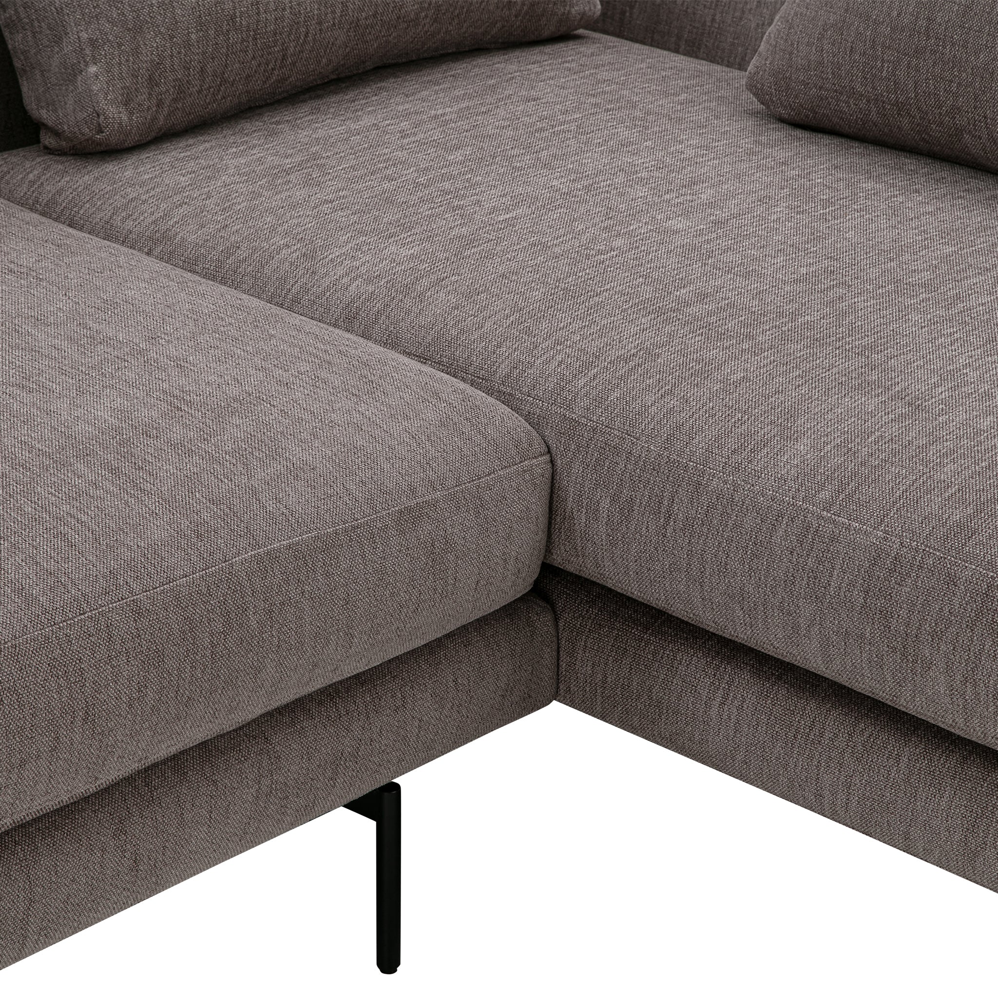 Edge V2 L Shape Sofa with Black Legs - Image 24