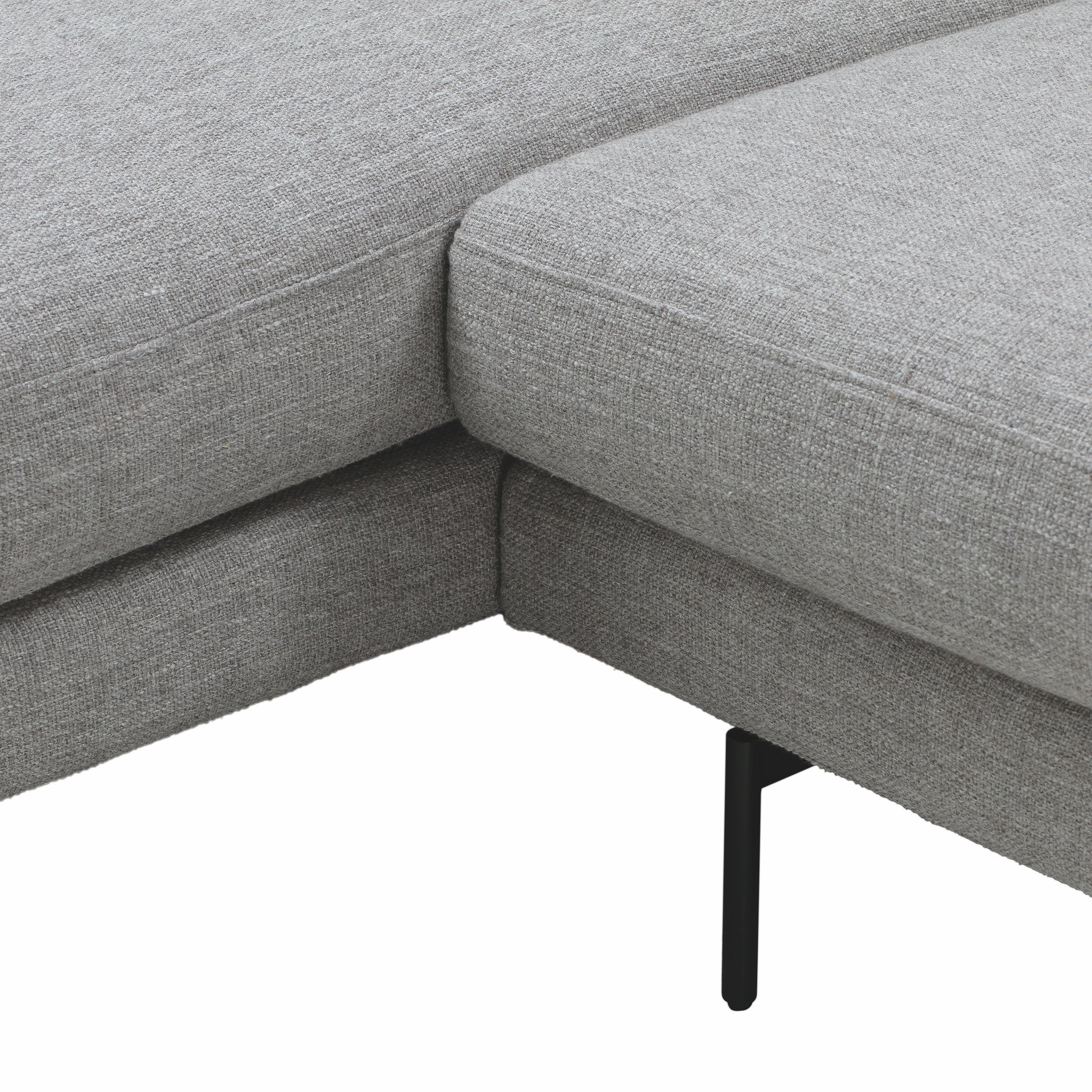 Edge V2 L Shape Sofa with Black Legs - Image 26