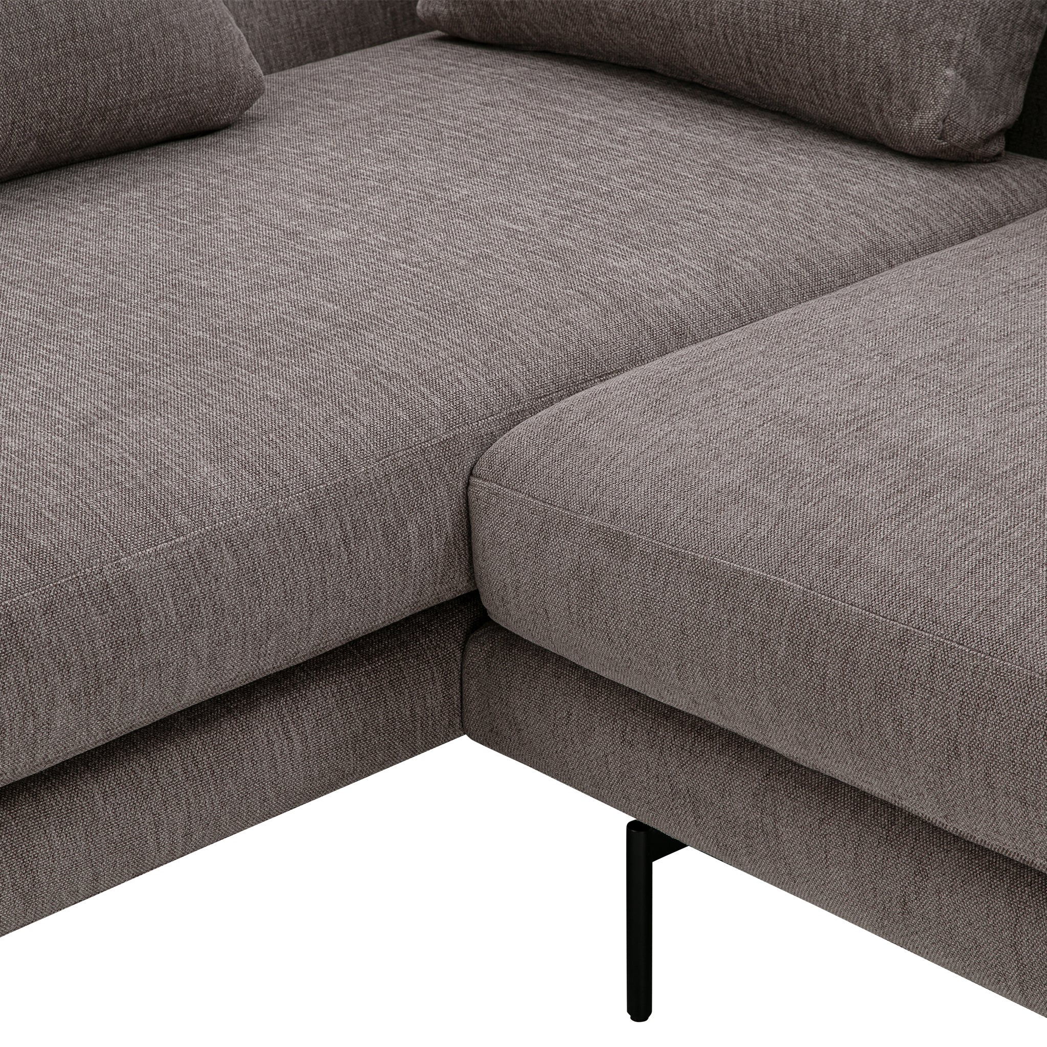 Edge V2 L Shape Sofa with Black Legs - Image 30