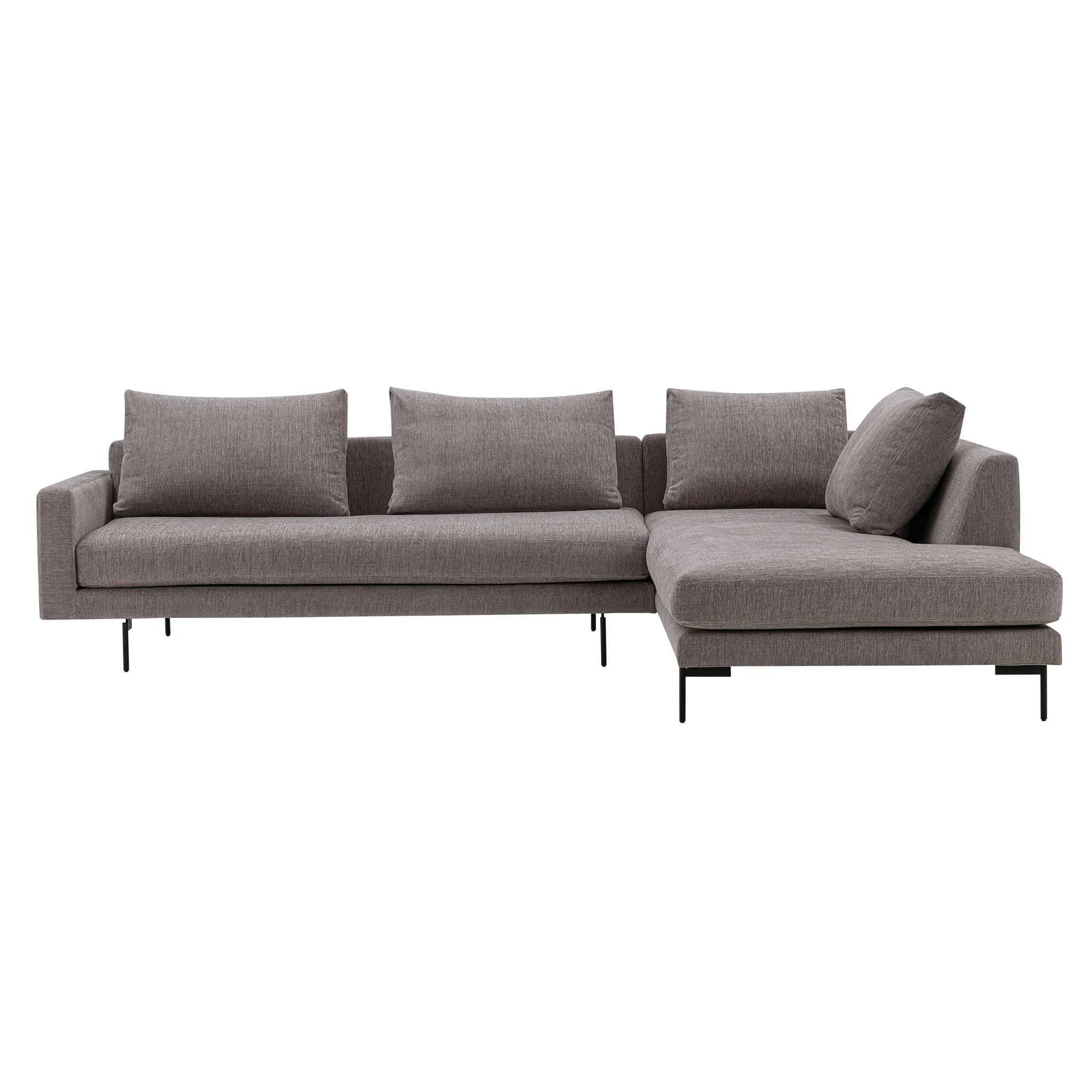 Edge V2 L Shape Sofa with Black Legs - Image 7