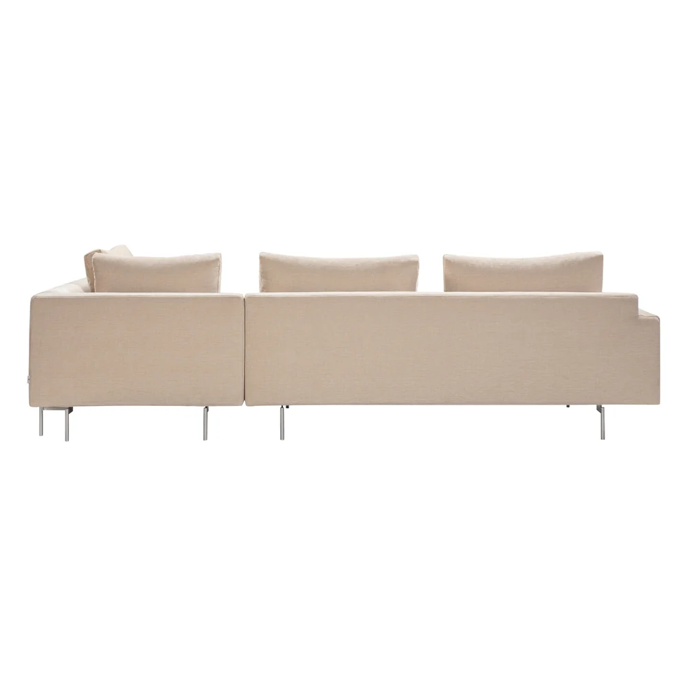Edge V2 L Shape Sofa with Chrome Legs - Image 11
