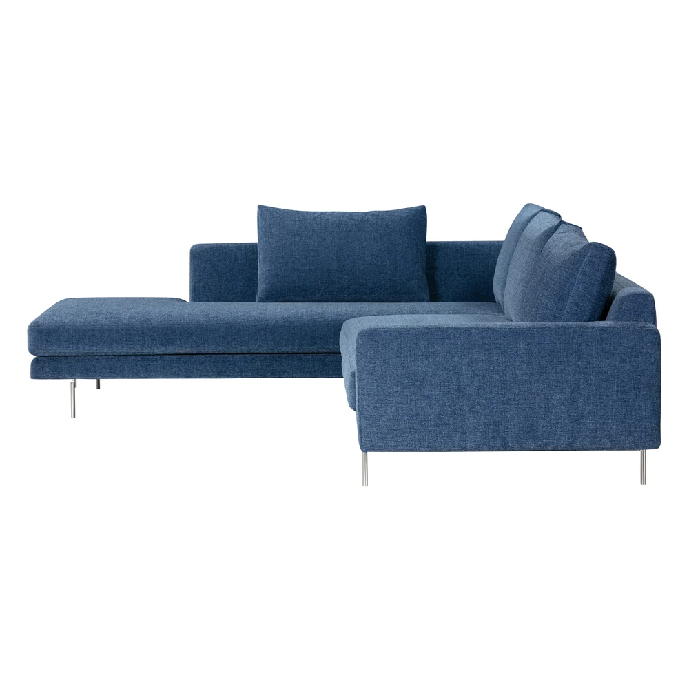 Edge V2 L Shape Sofa with Chrome Legs - Image 7