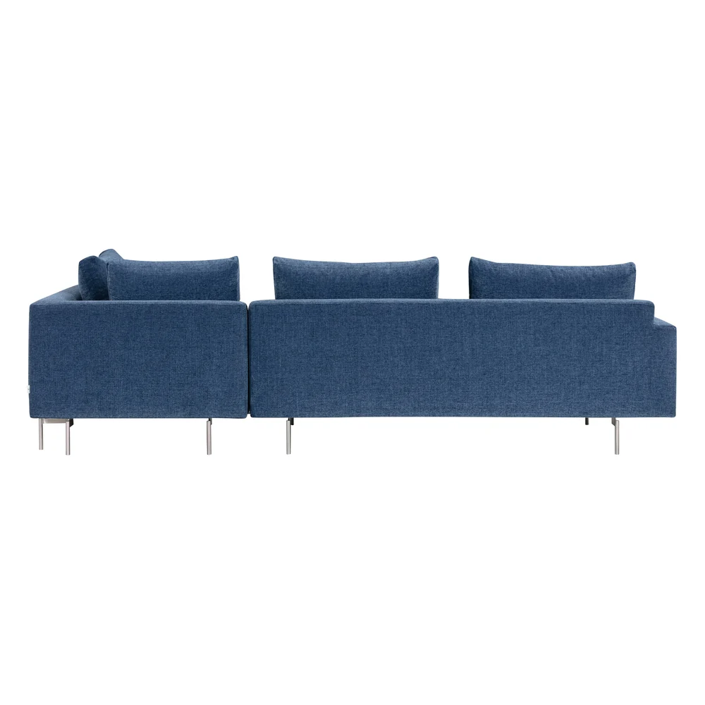 Edge V2 L Shape Sofa with Chrome Legs - Image 8