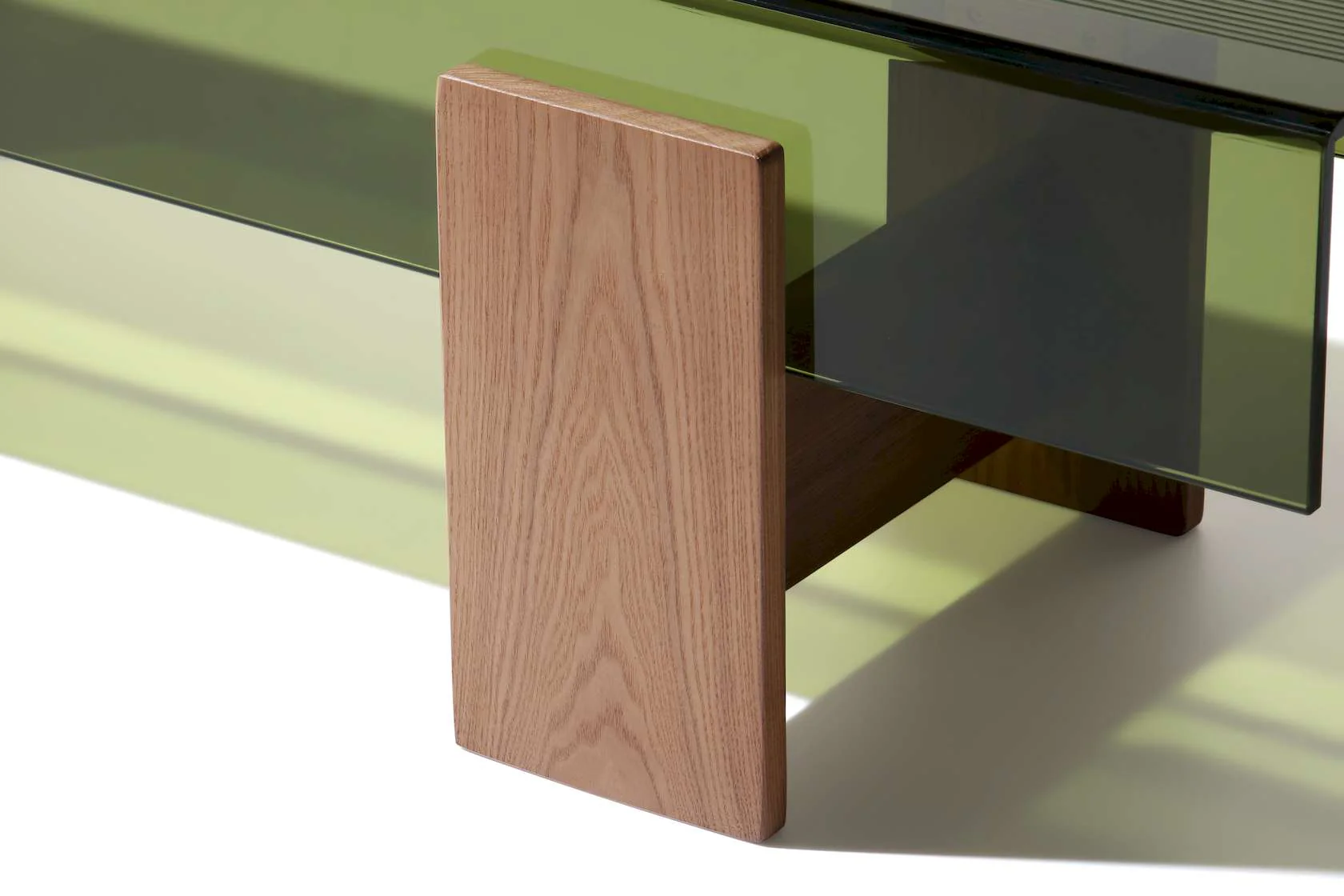 Elements Coffee Table - Green - Floor Stock - Image 3