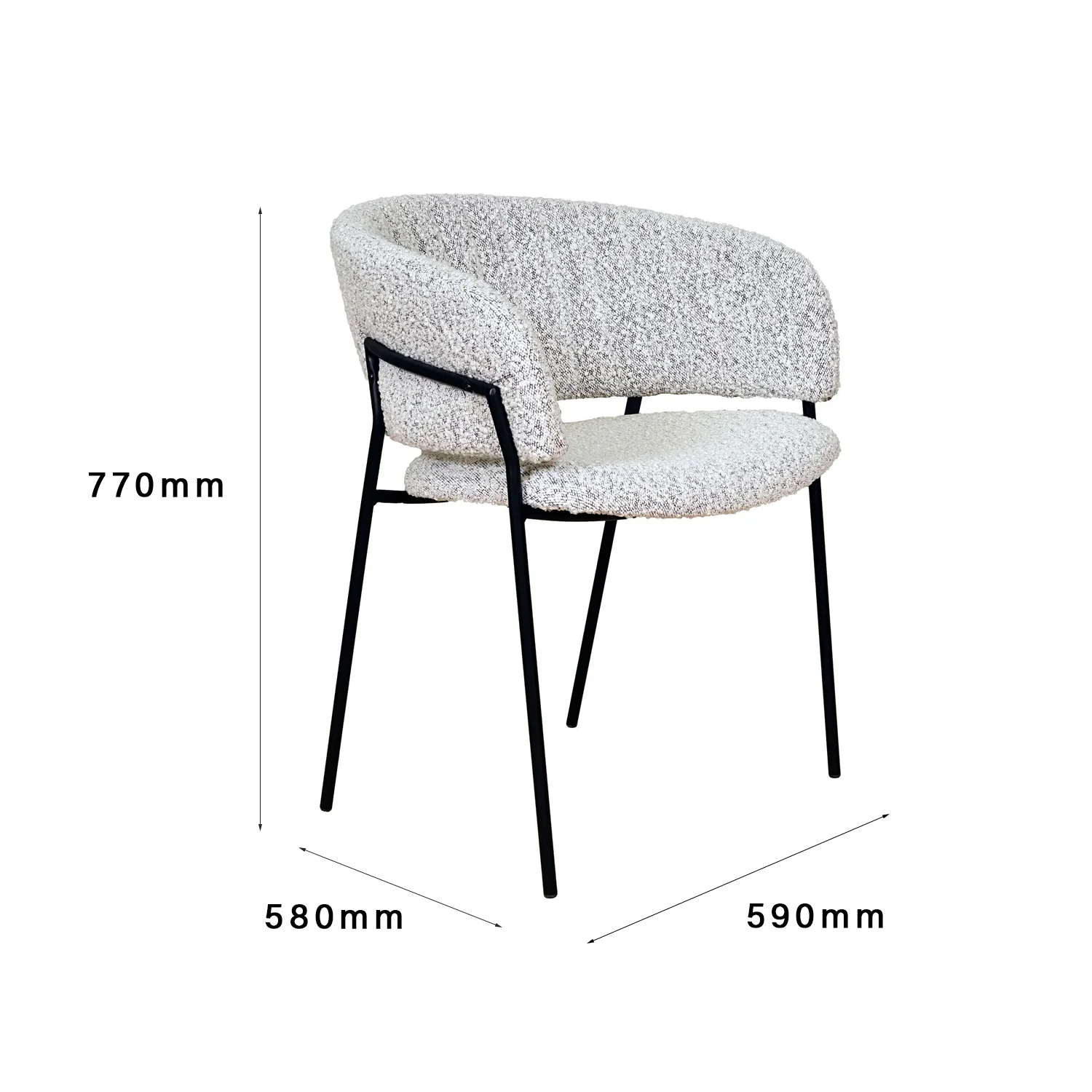 Emily Arm Chair - Image 11