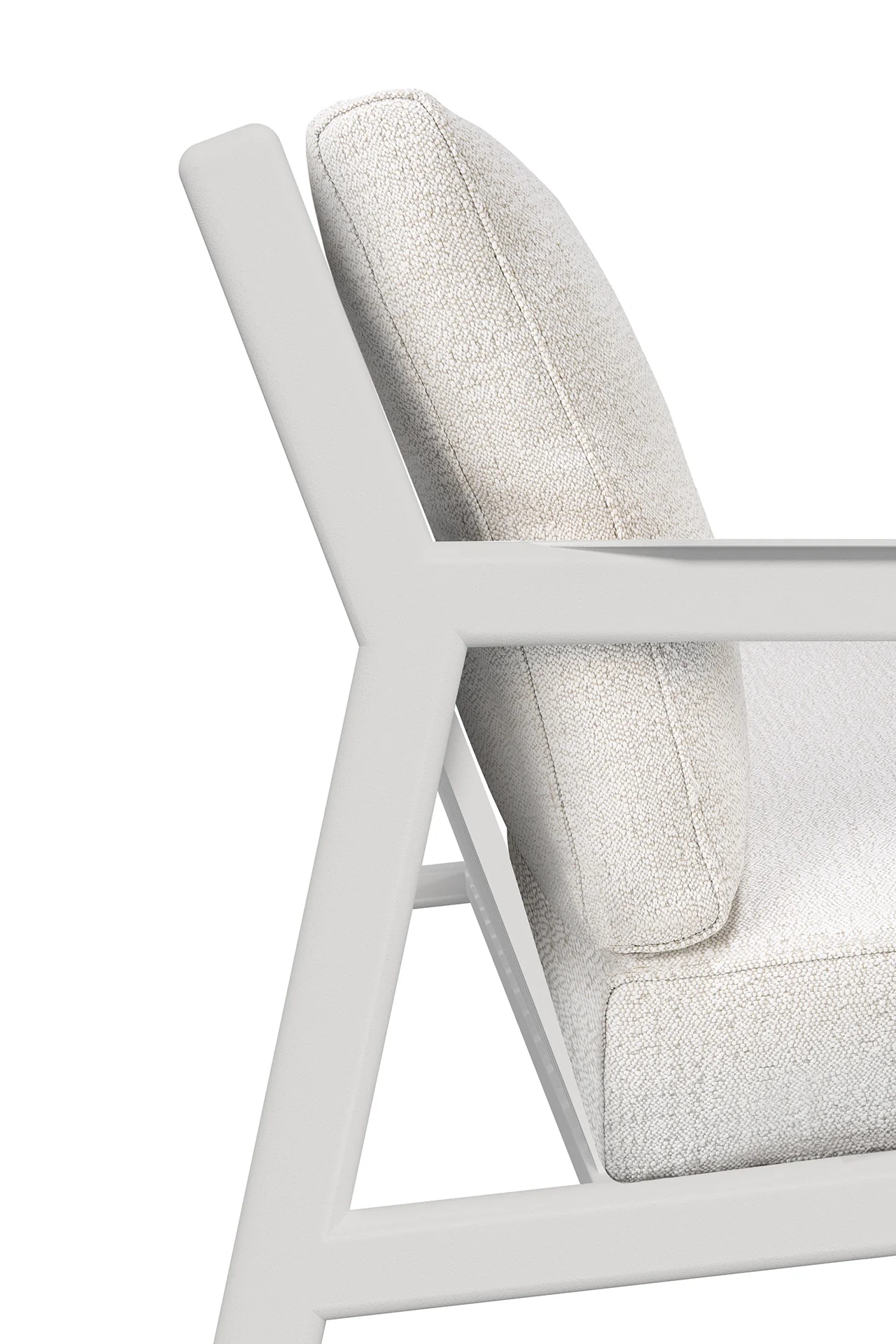 Ethnicraft Aluminium Jack Outdoor 2 Seater Sofa - Image 13