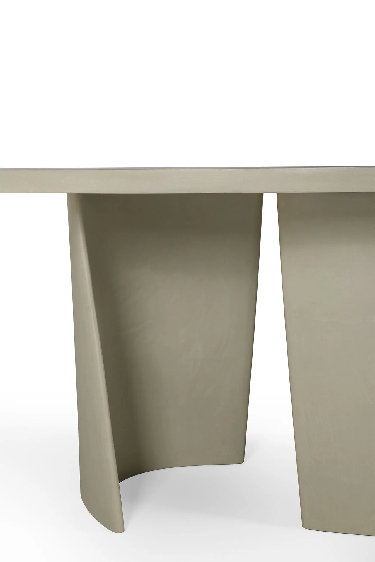 Ethnicraft Concrete Canyon Outdoor Dining Table - Image 6