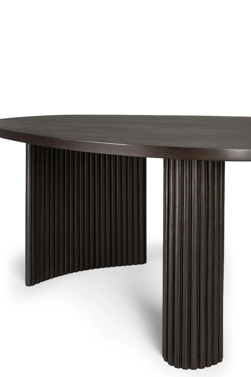 Ethnicraft Mahogany Boomerang Coffee Table - Image 10
