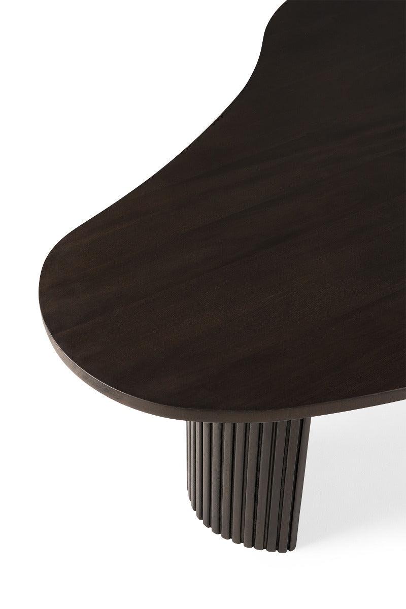 Ethnicraft Mahogany Boomerang Coffee Table - Image 11