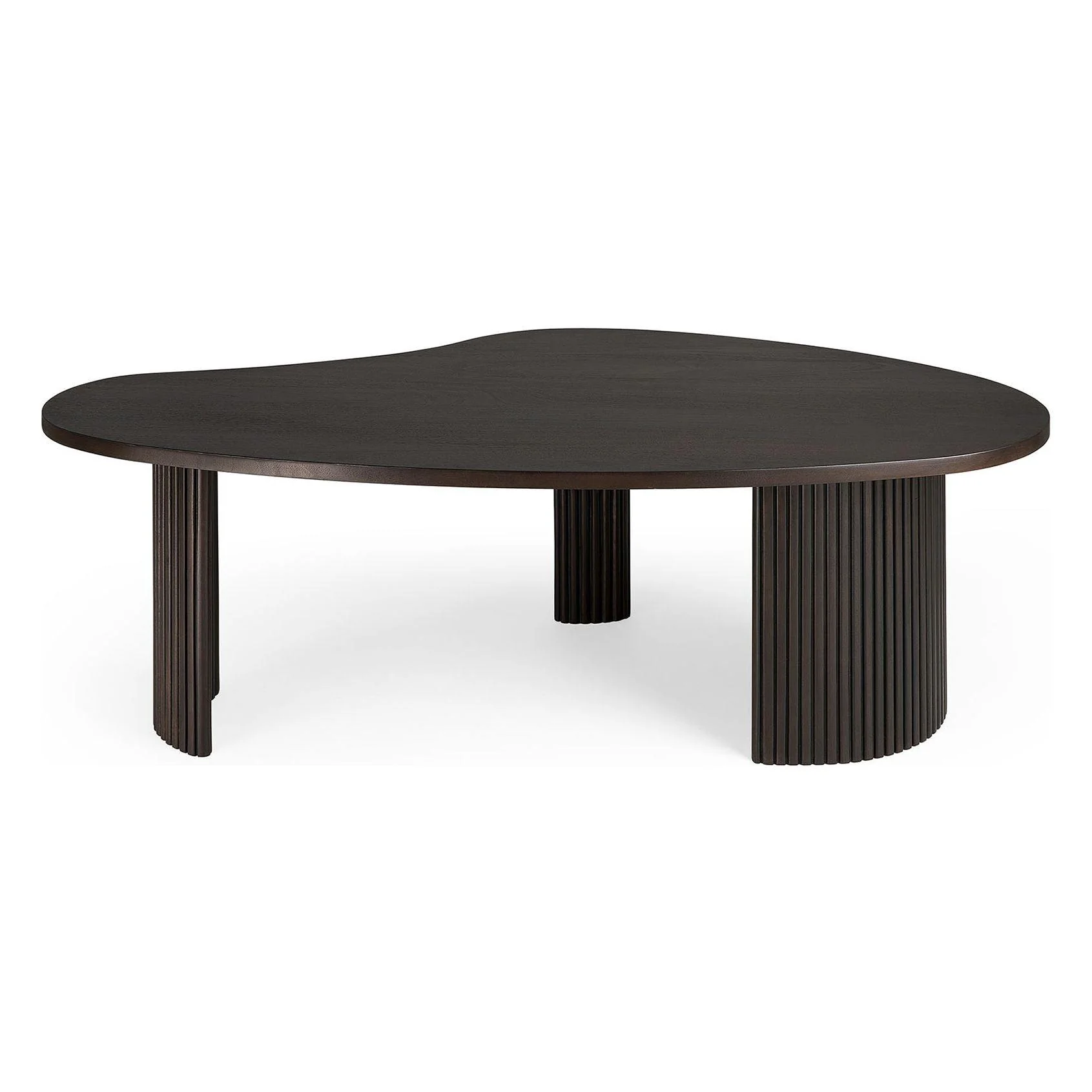 Ethnicraft Mahogany Boomerang Coffee Table - Image 2