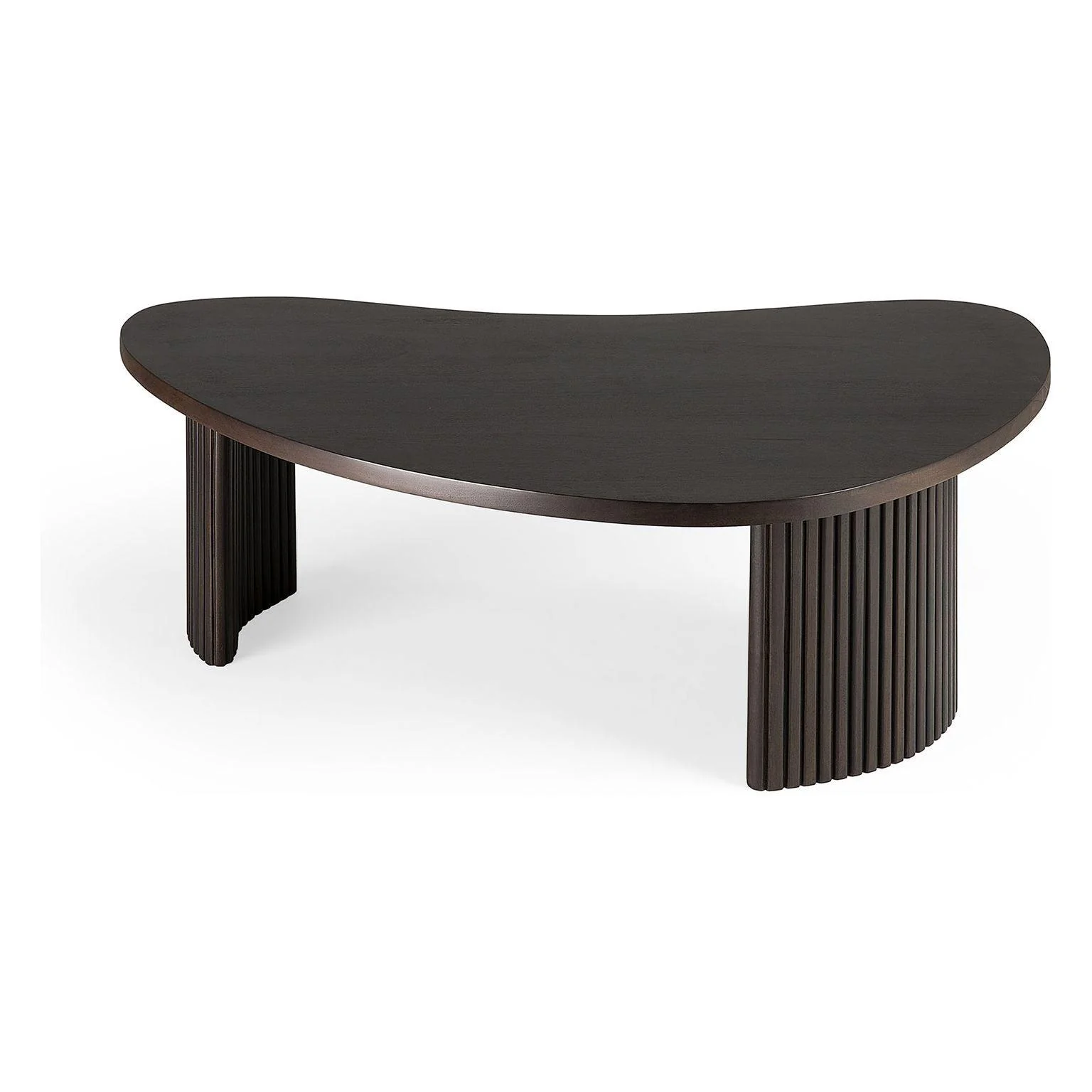 Ethnicraft Mahogany Boomerang Coffee Table - Image 6
