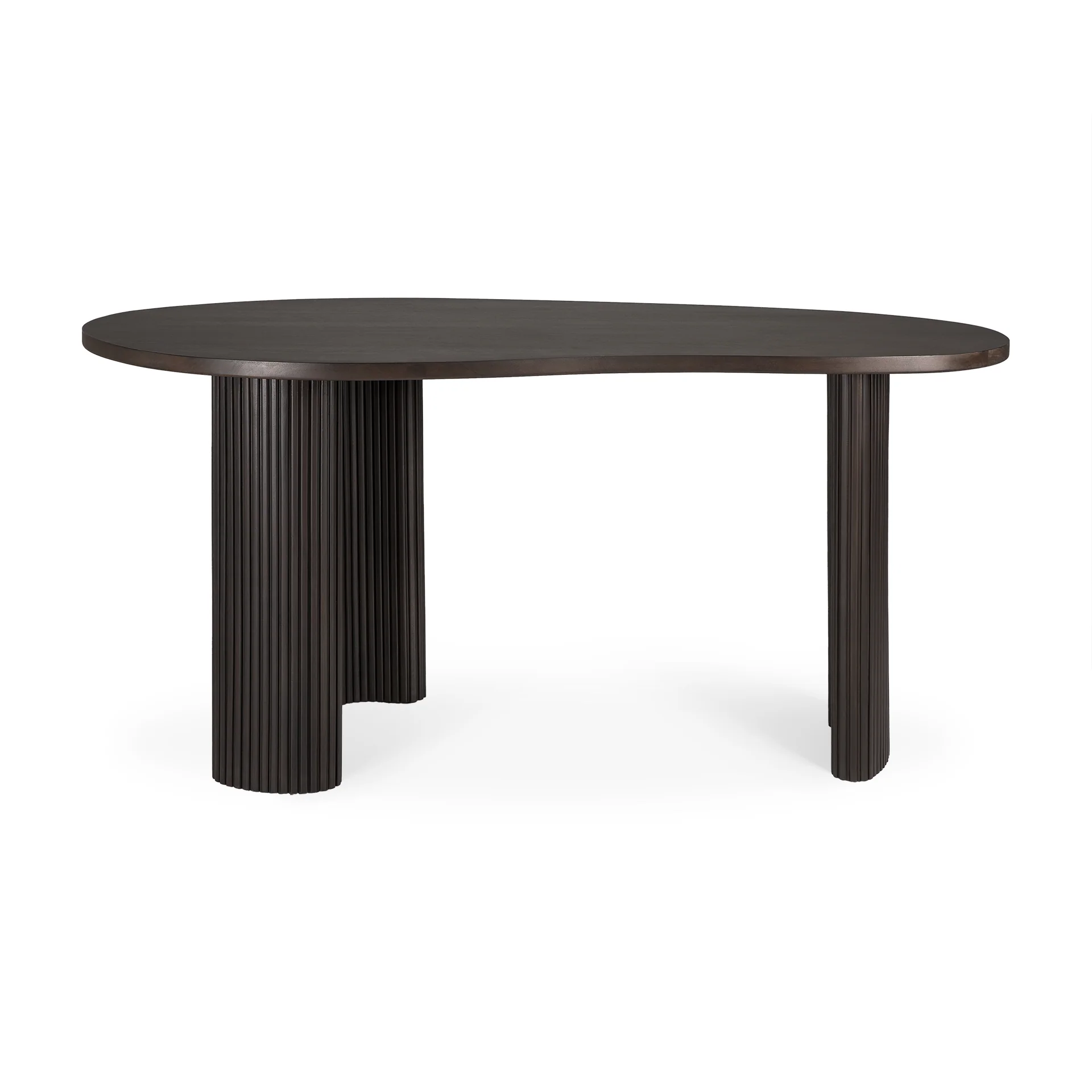 Ethnicraft Mahogany Boomerang Desk - Image 3