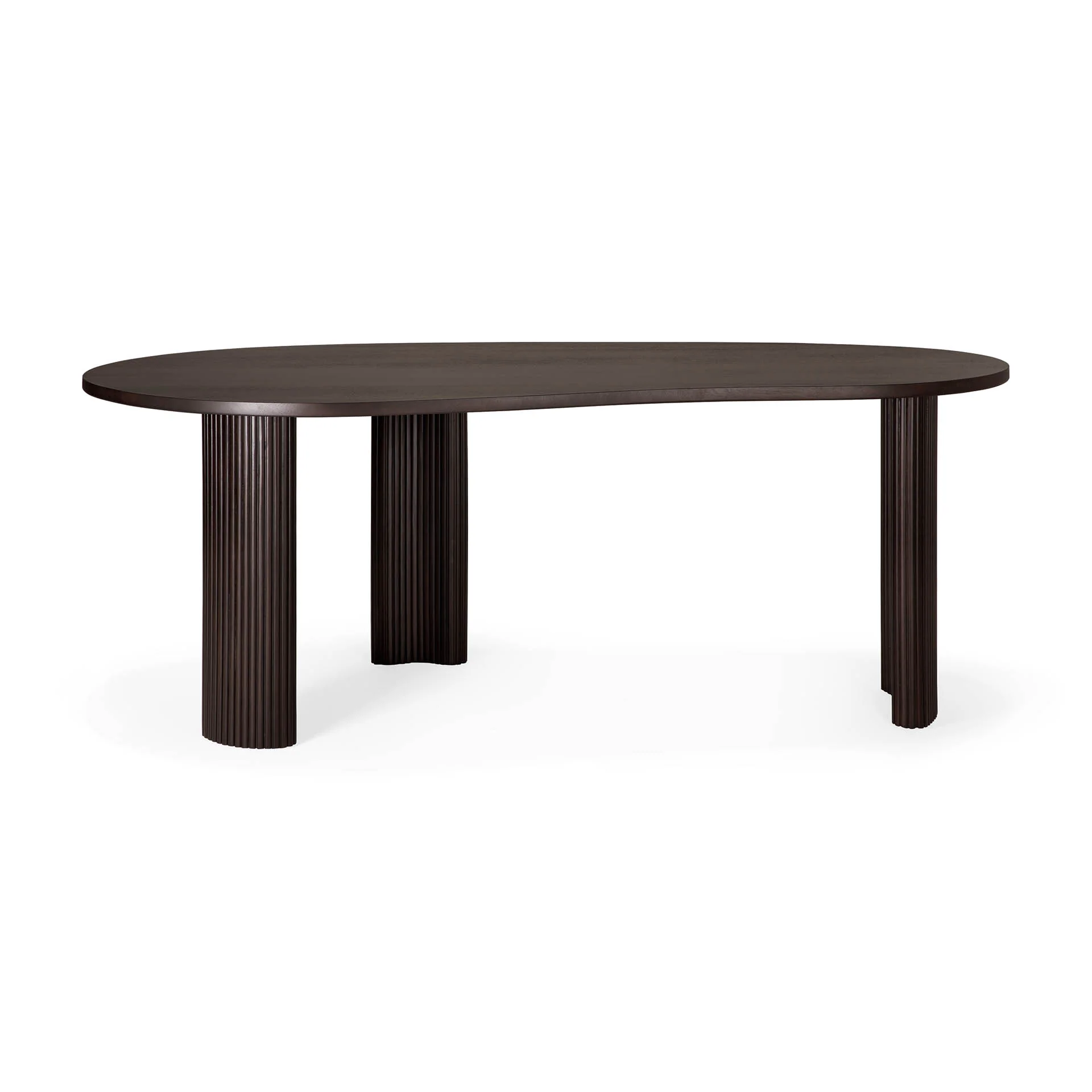 Ethnicraft Mahogany Boomerang Desk - Image 5