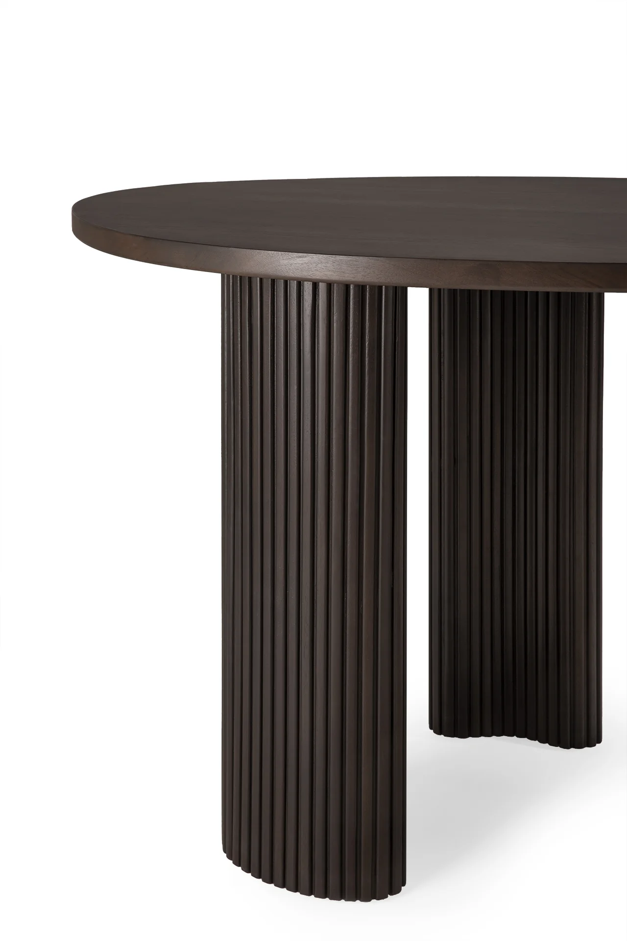 Ethnicraft Mahogany Boomerang Desk - Image 7