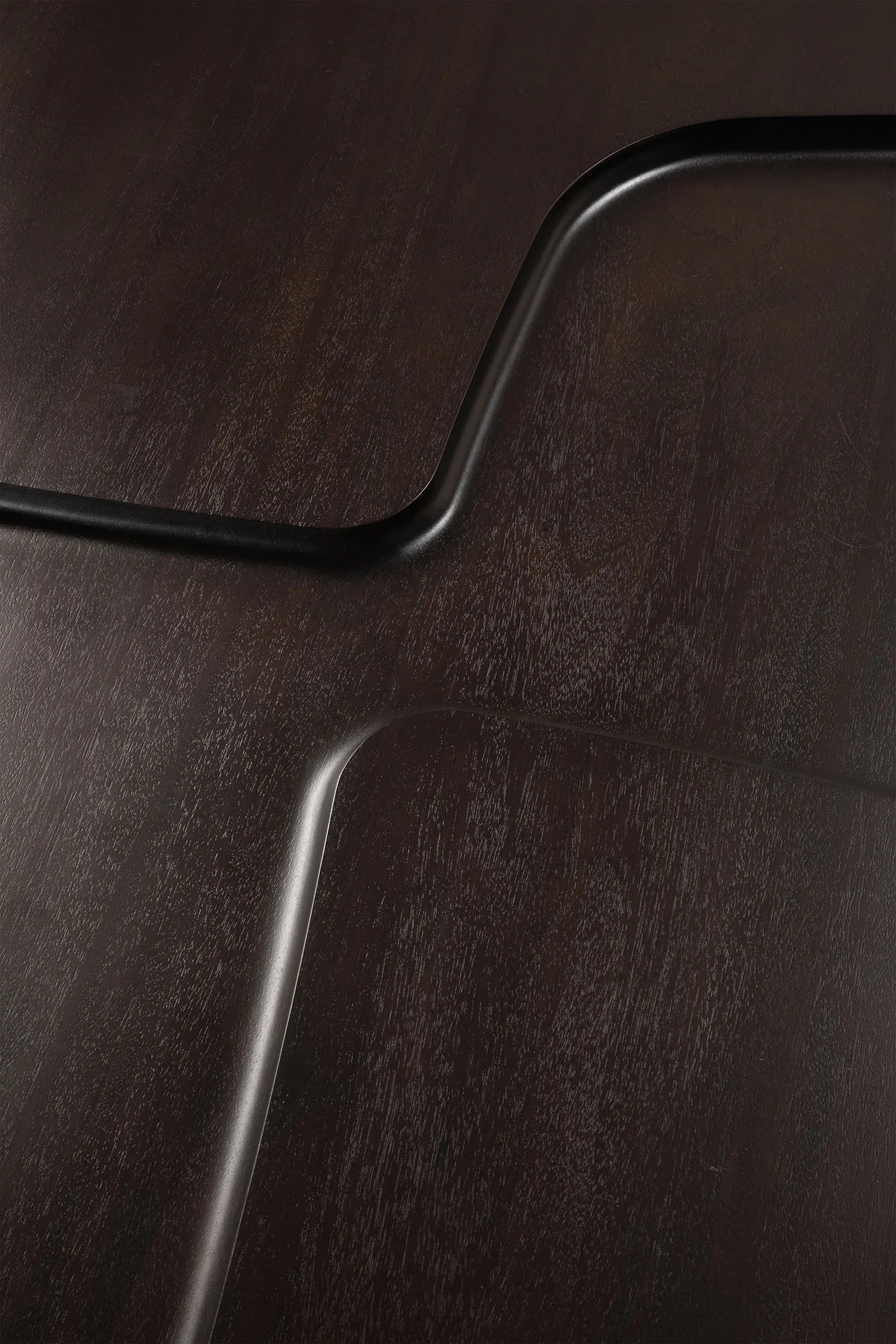Ethnicraft Mahogany Brutalist Coffee Table - Image 6