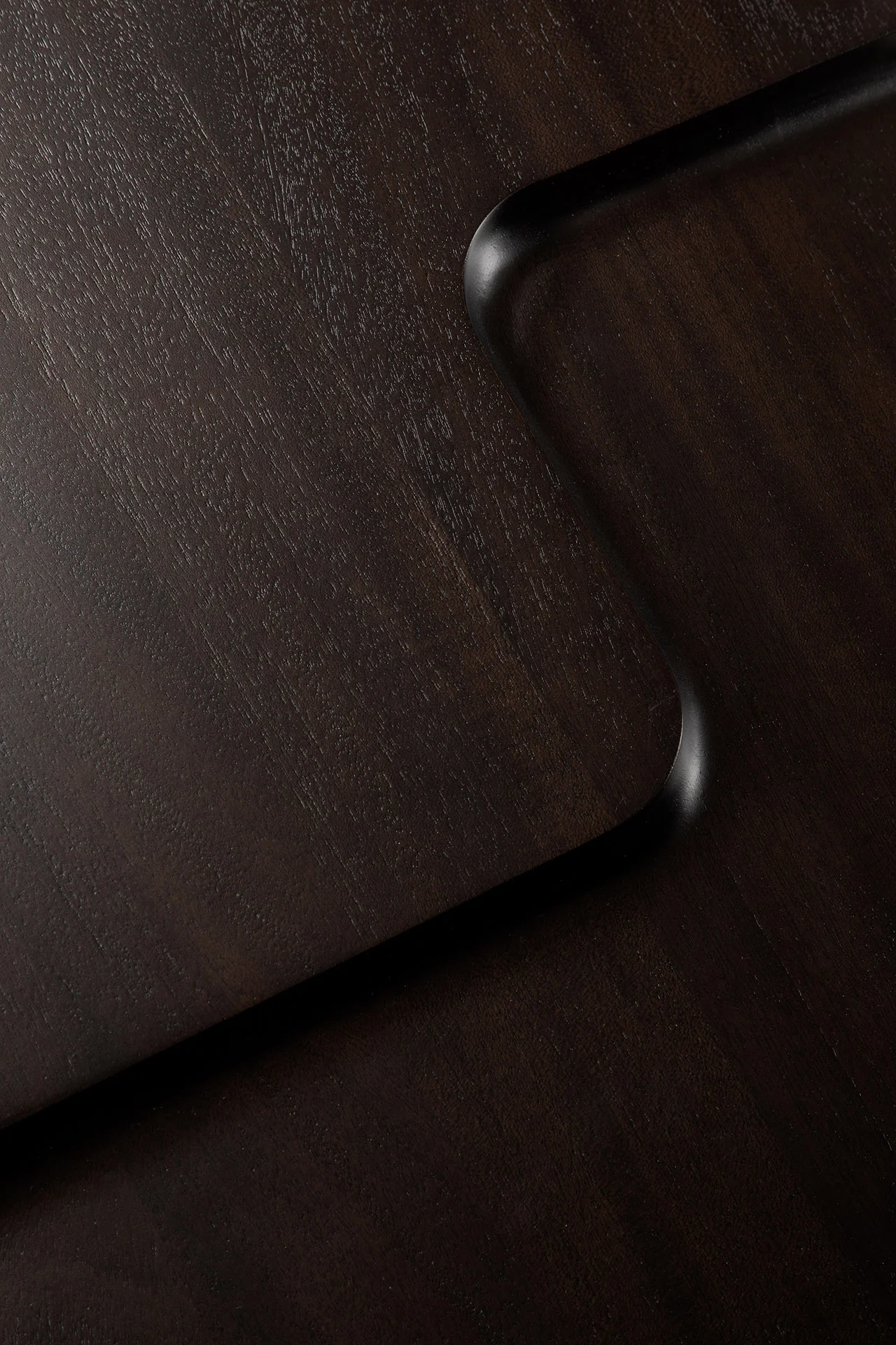 Ethnicraft Mahogany Brutalist Side Table - Image 6