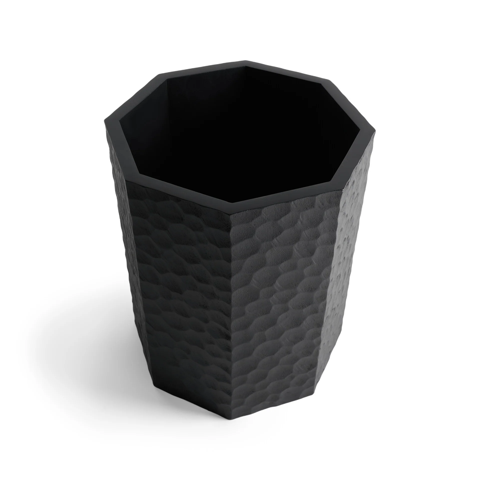 Ethnicraft Mahogany Chopped Paper Basket - Image 2