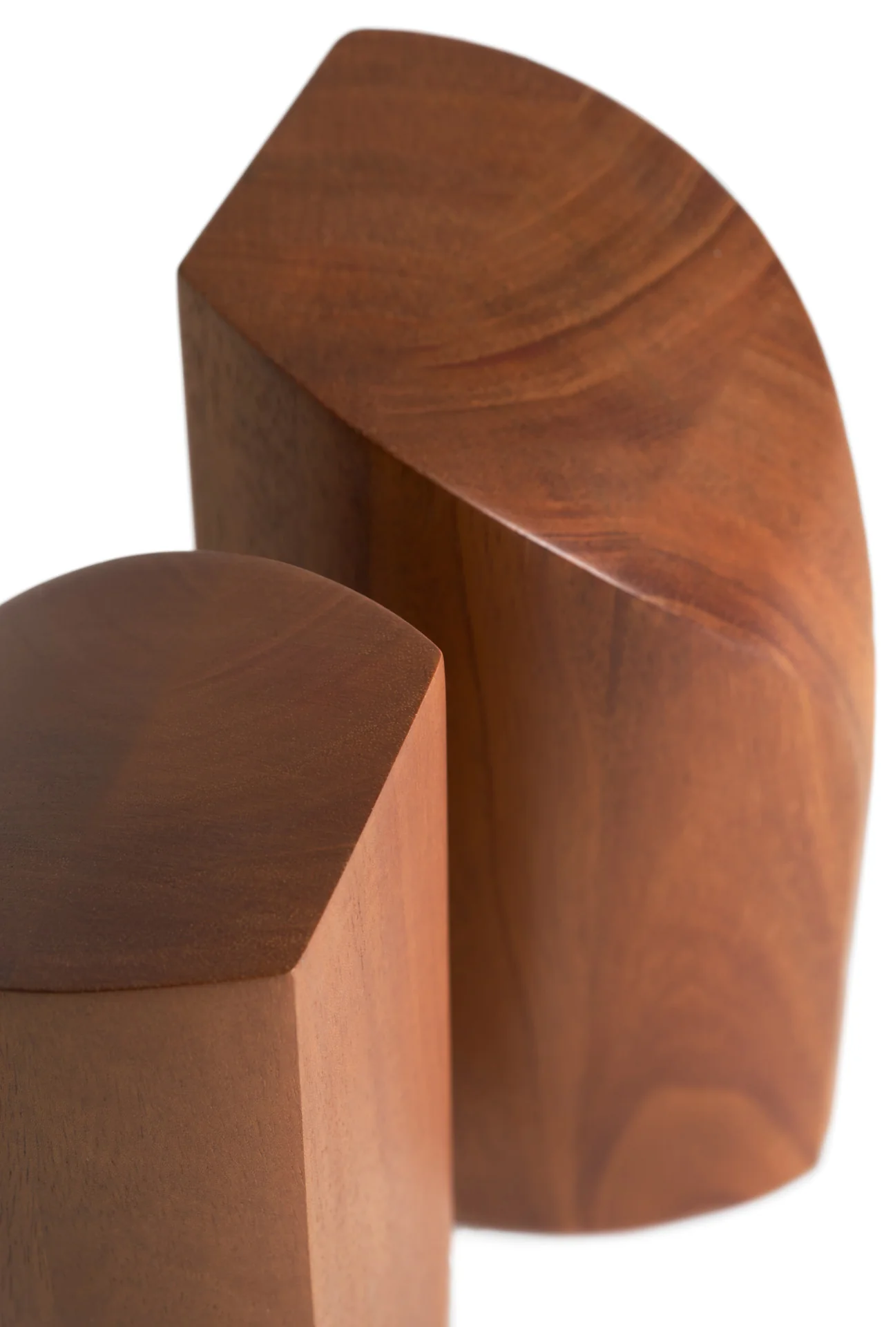 Ethnicraft Mahogany PI Bookends - Set of 2 - Image 11