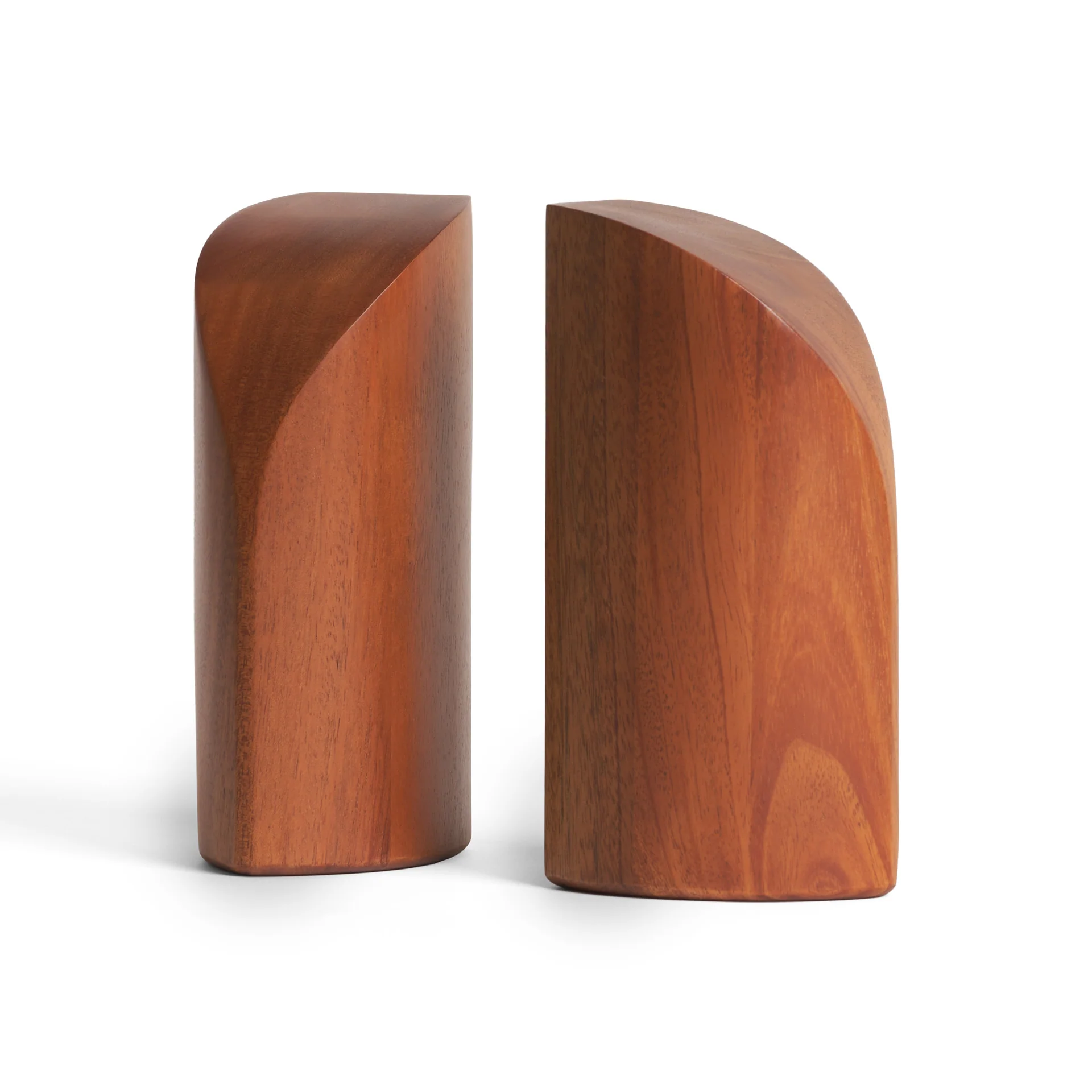 Ethnicraft Mahogany PI Bookends - Set of 2 - Image 4
