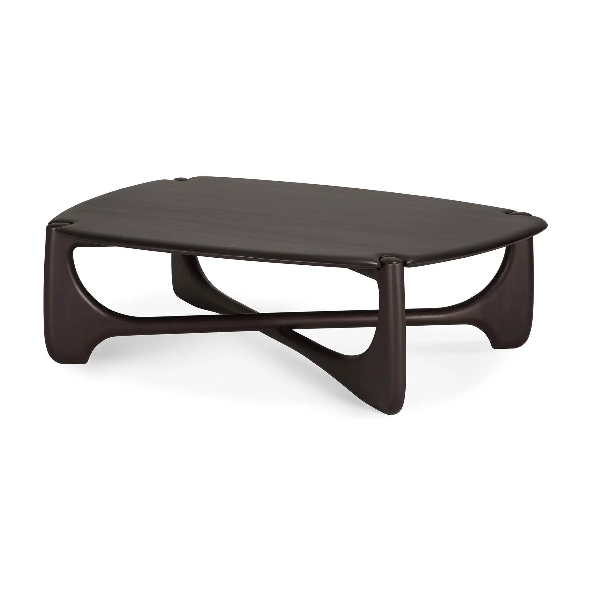 Ethnicraft Mahogany PI Pebble Coffee Table - Image 2