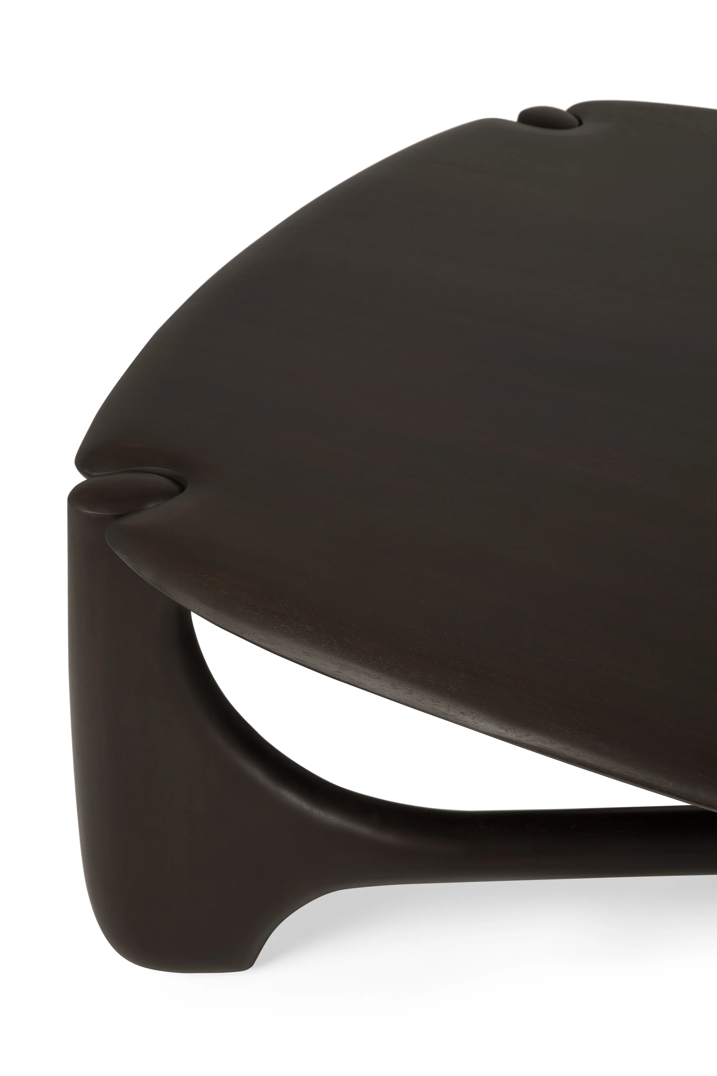 Ethnicraft Mahogany PI Pebble Coffee Table - Image 4
