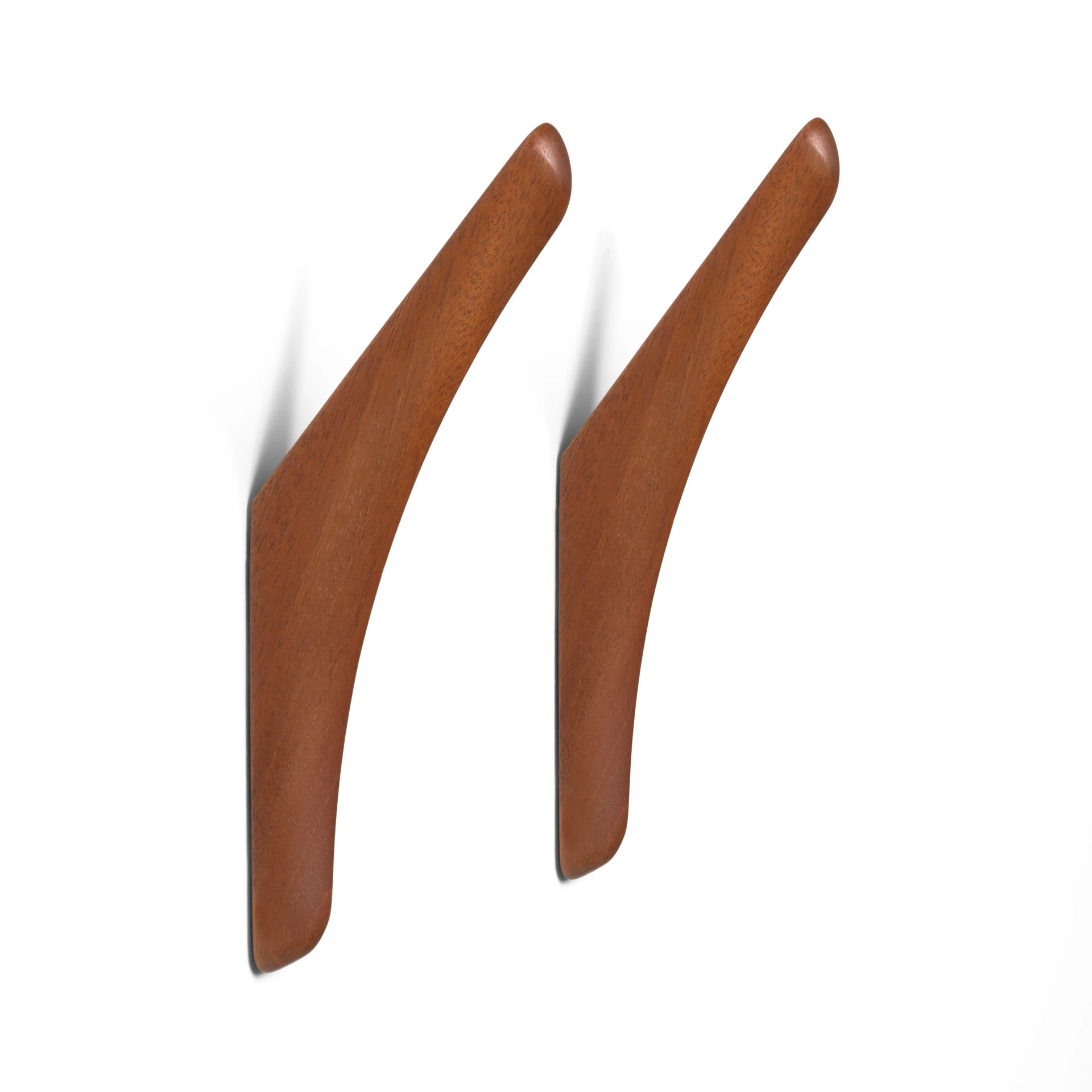 Ethnicraft Mahogany PI Wall Hanger - Set of 2